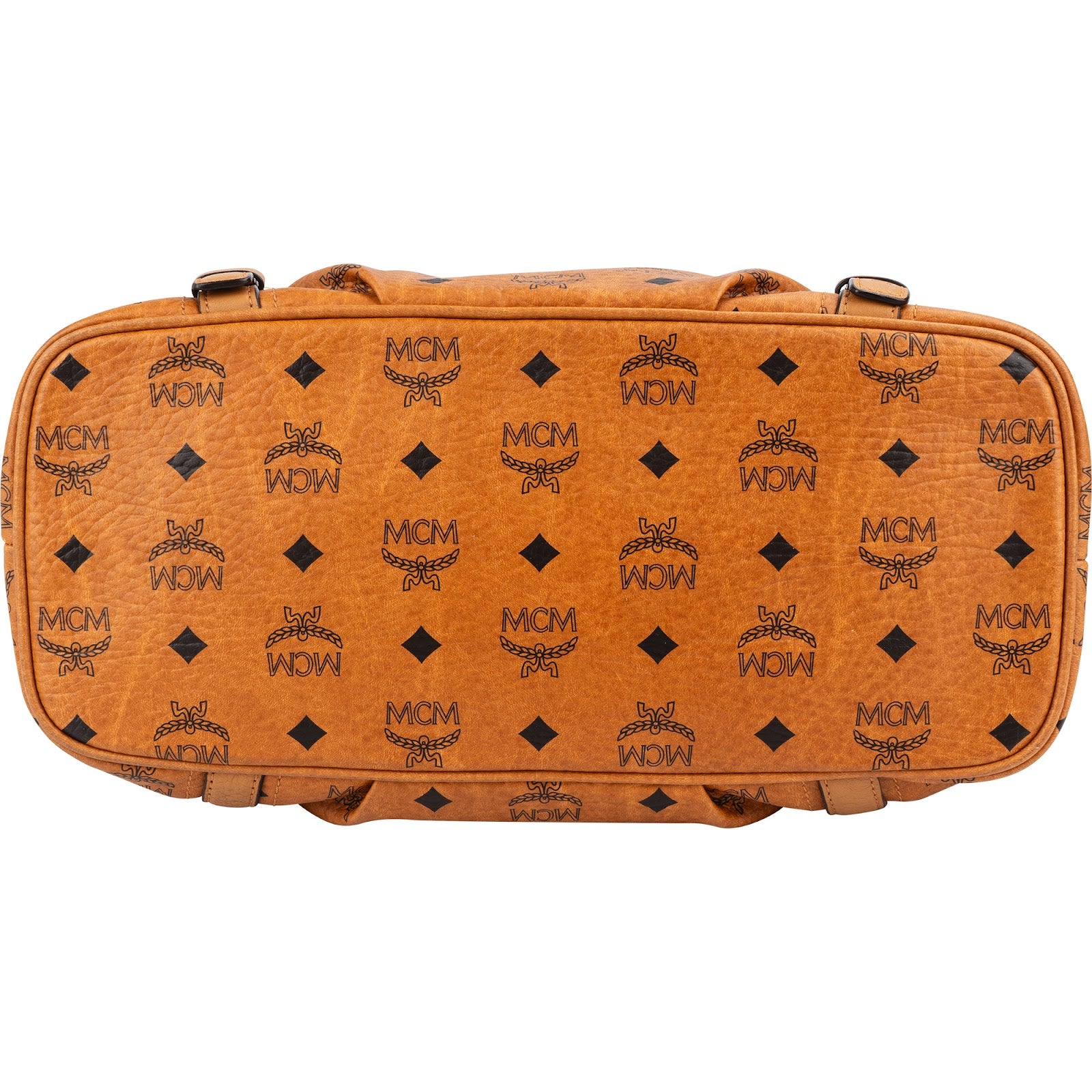 MCM Monogram Visetos Satchel Shoulder Bag