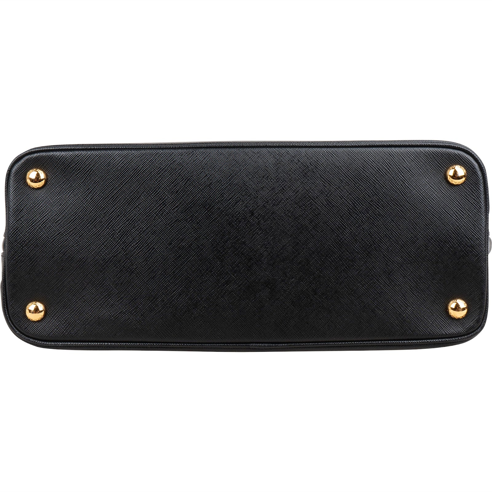 Prada Black Saffiano Leather Promenade Handbag