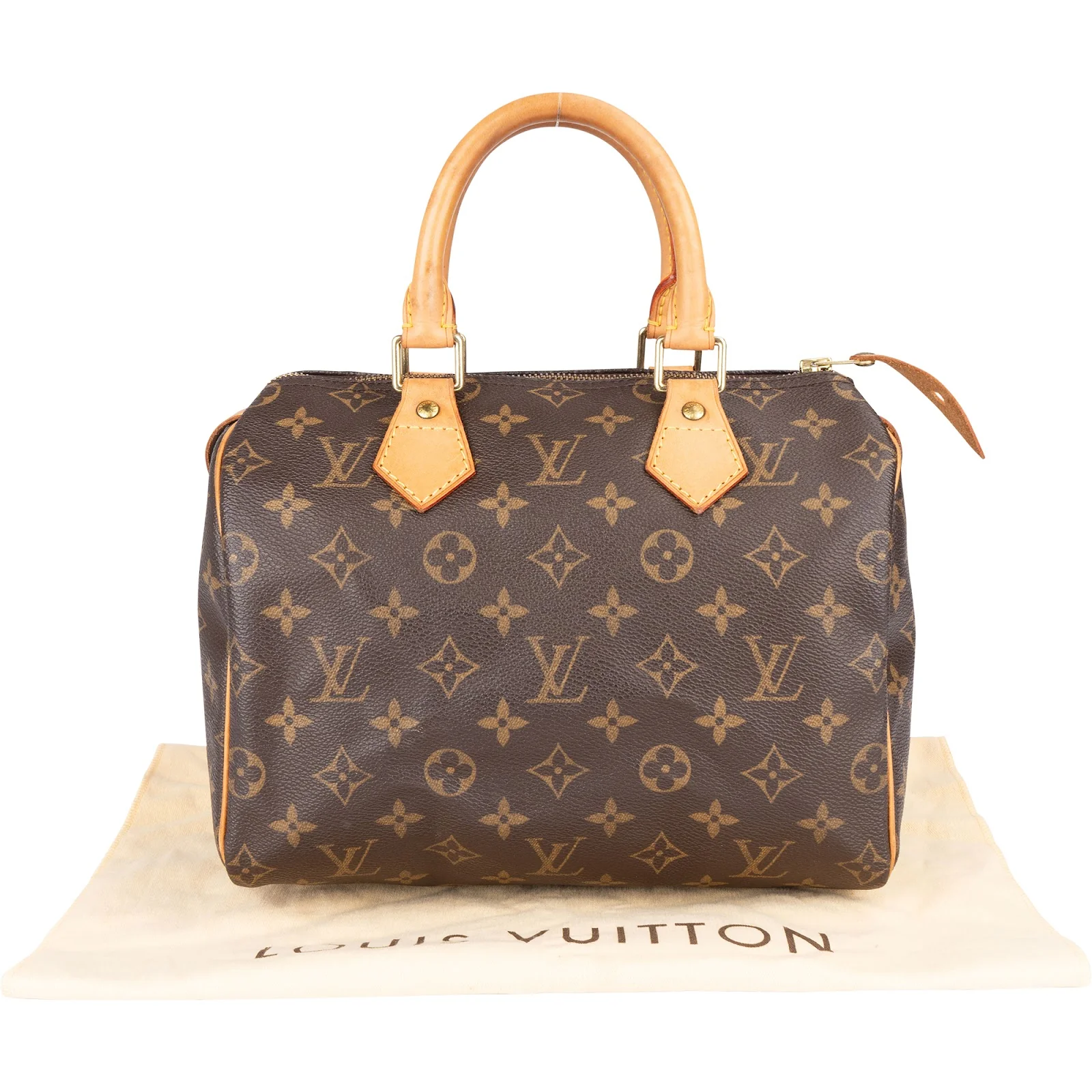 Louis Vuitton Monogram Canvas Speedy 25 Handbag