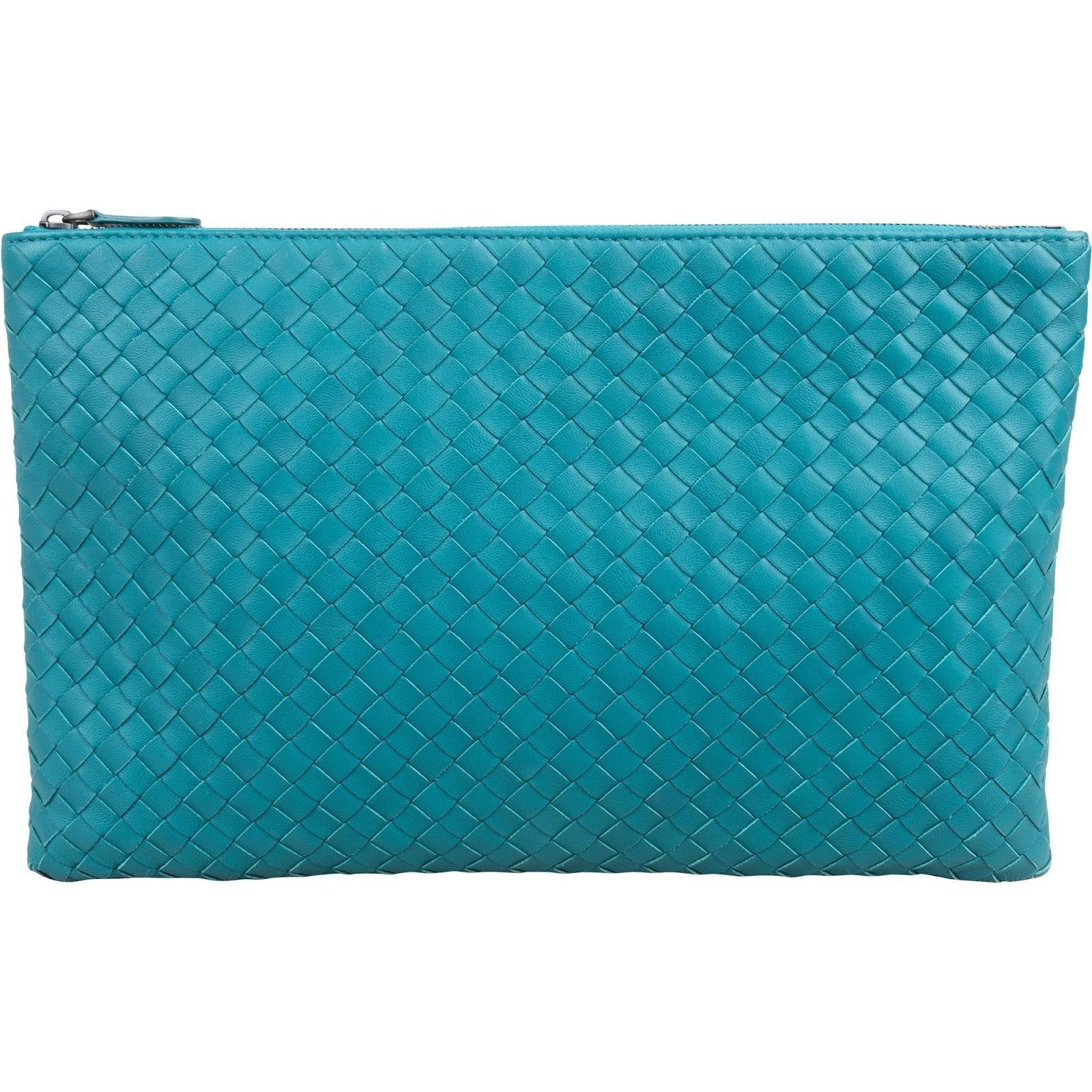 Bottega Veneta - Intrecciato leren clutch