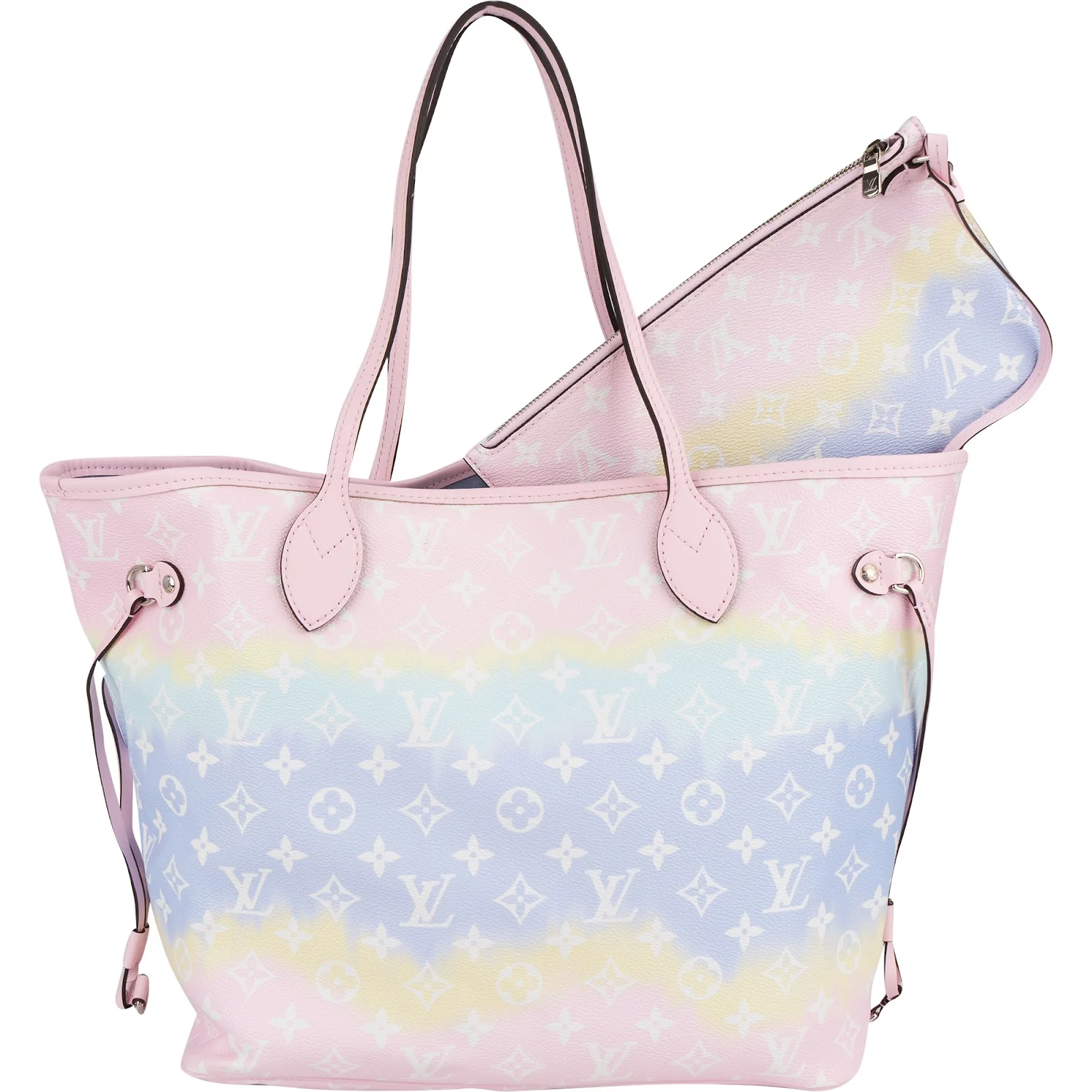 Louis Vuitton Monogram Giant Escale Neverfull MM Shoulder Bag