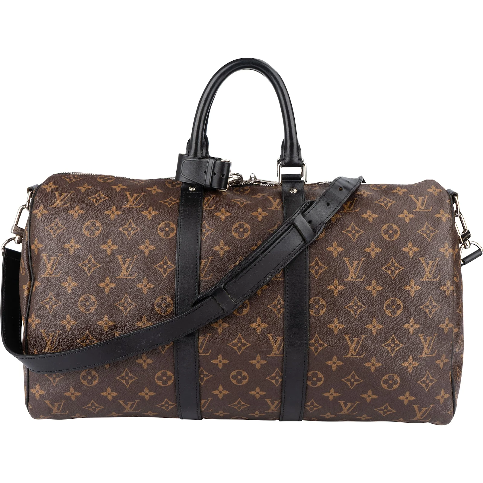 Louis Vuitton Monogram Macassar Keepall 45 Bandoulière
