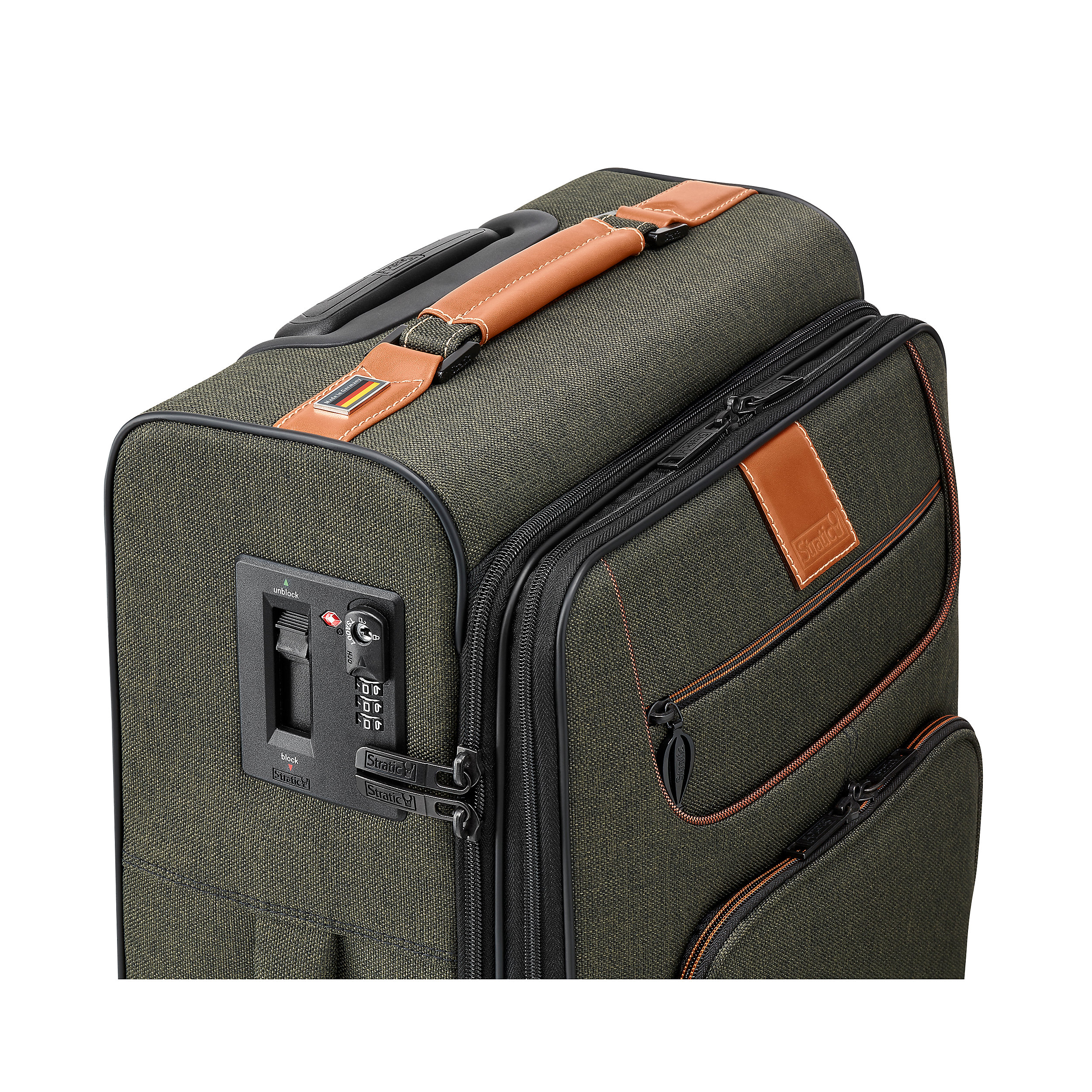 Hand luggage trolley with 4 wheels 55cm Go First - Stop Later S 35 Liter