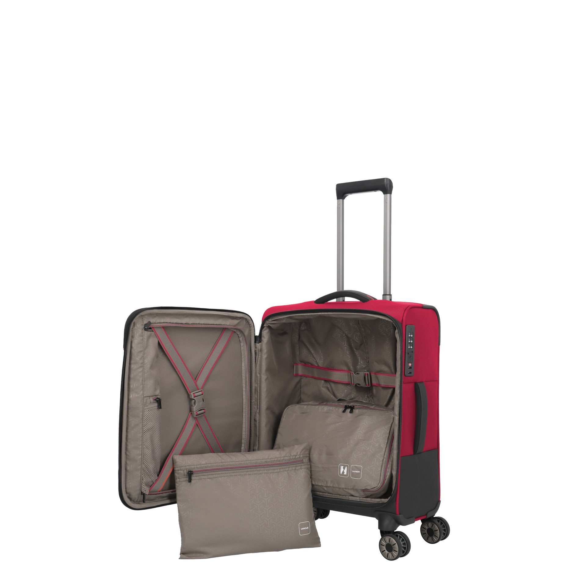 CROSSLITE Bordtrolley S (55 cm) - Red