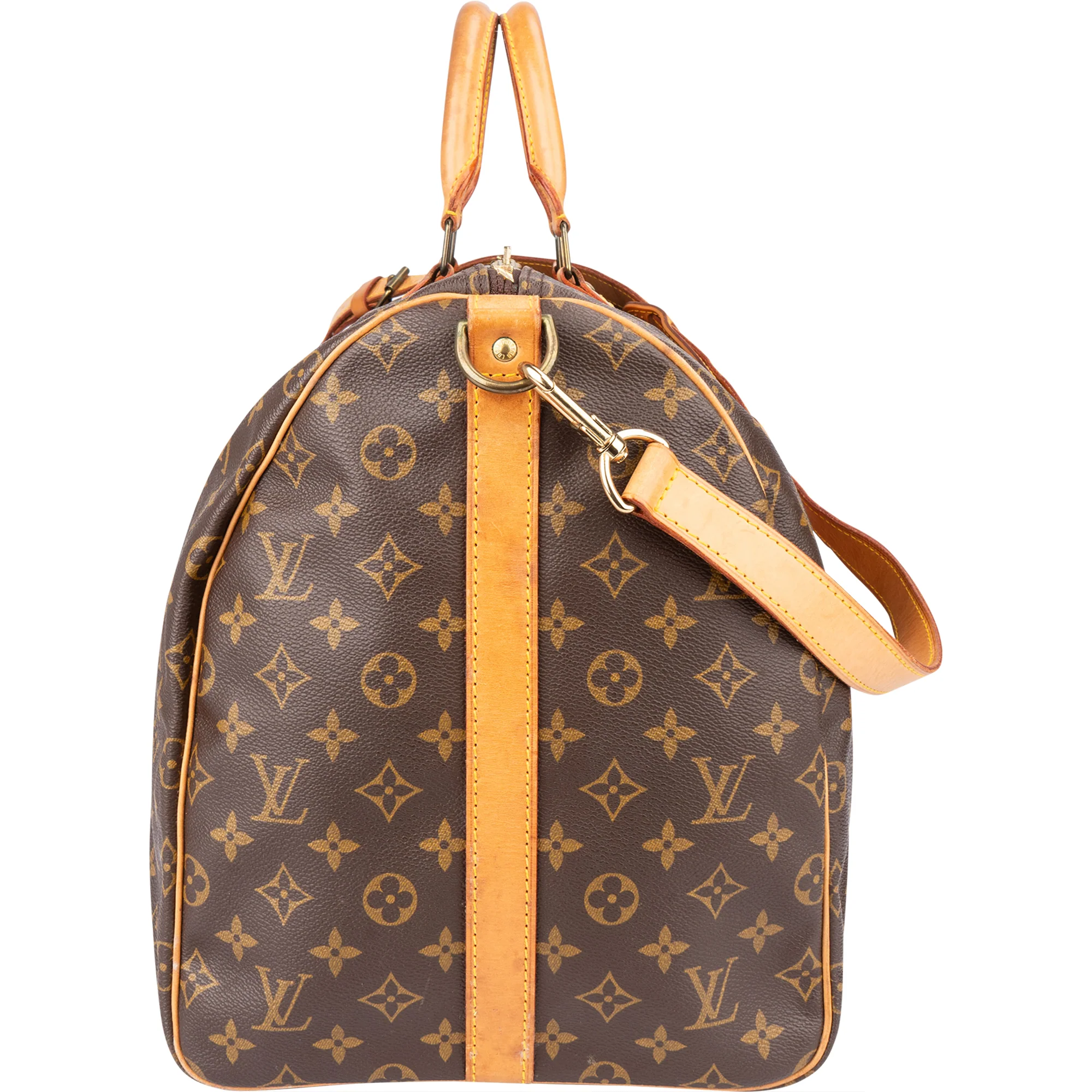 Louis Vuitton Canvas Monogram Keepall 55 Bandouliere