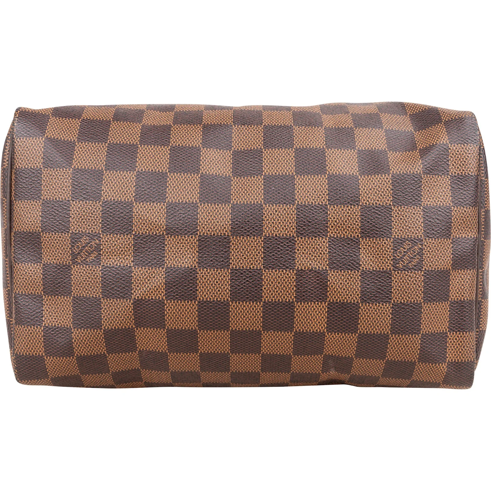 Louis Vuitton Monogram Damier Ebene Speedy 25 Boston Bag