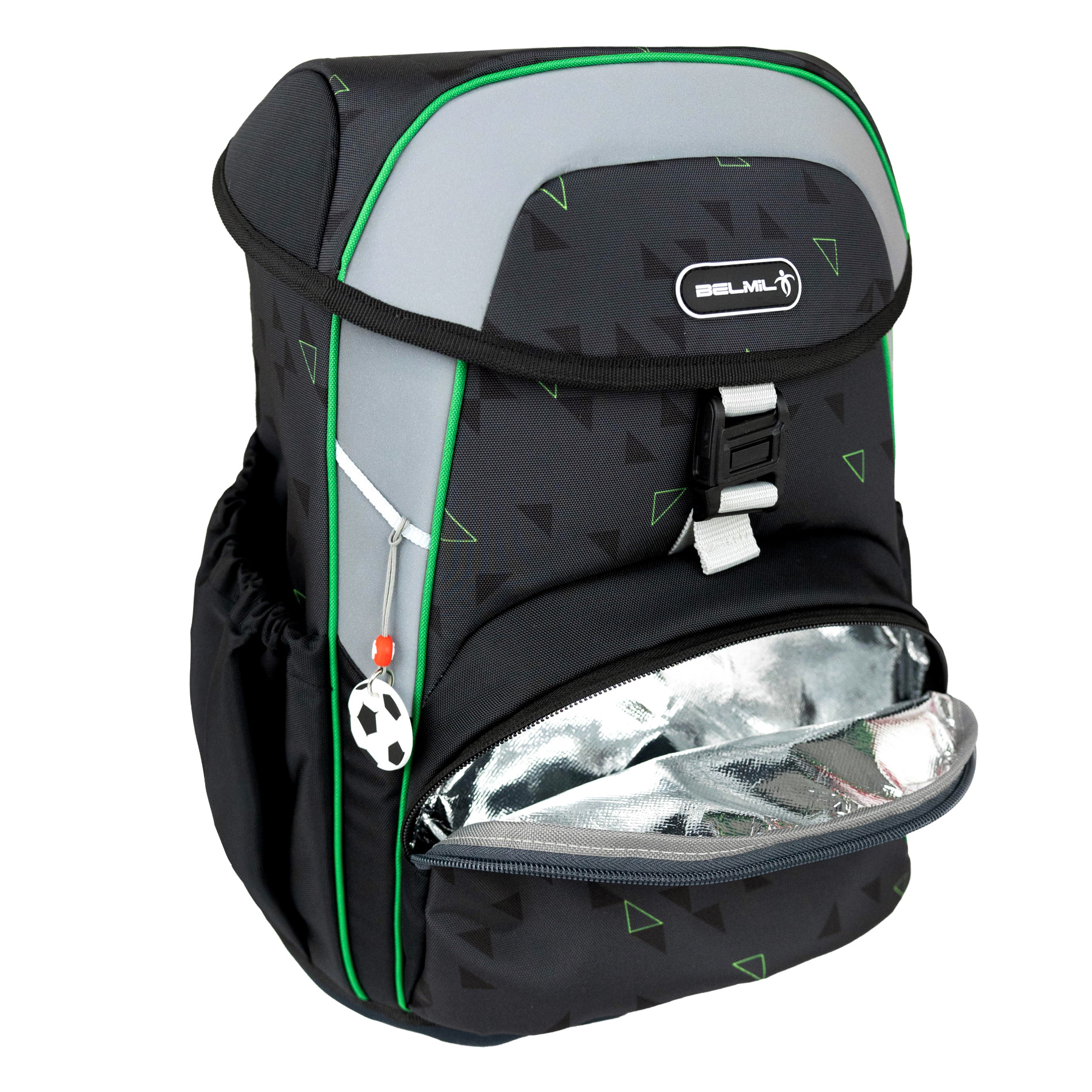 Belmil Maxi ergonomisches Schulranzen-Set 5-teilig "Striker X"