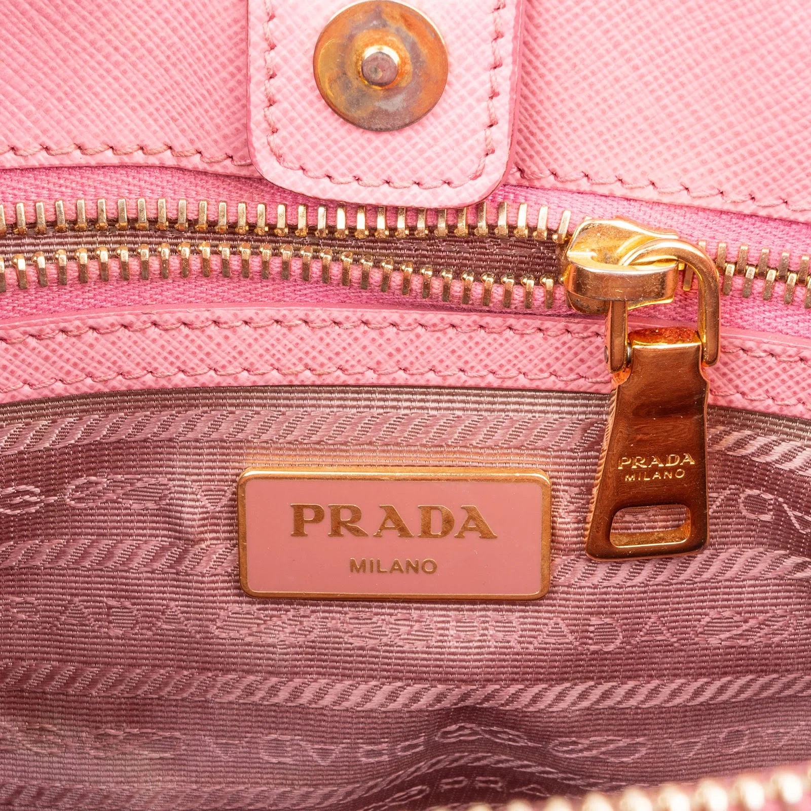 Prada Saffiano Leather Galleria Handbag