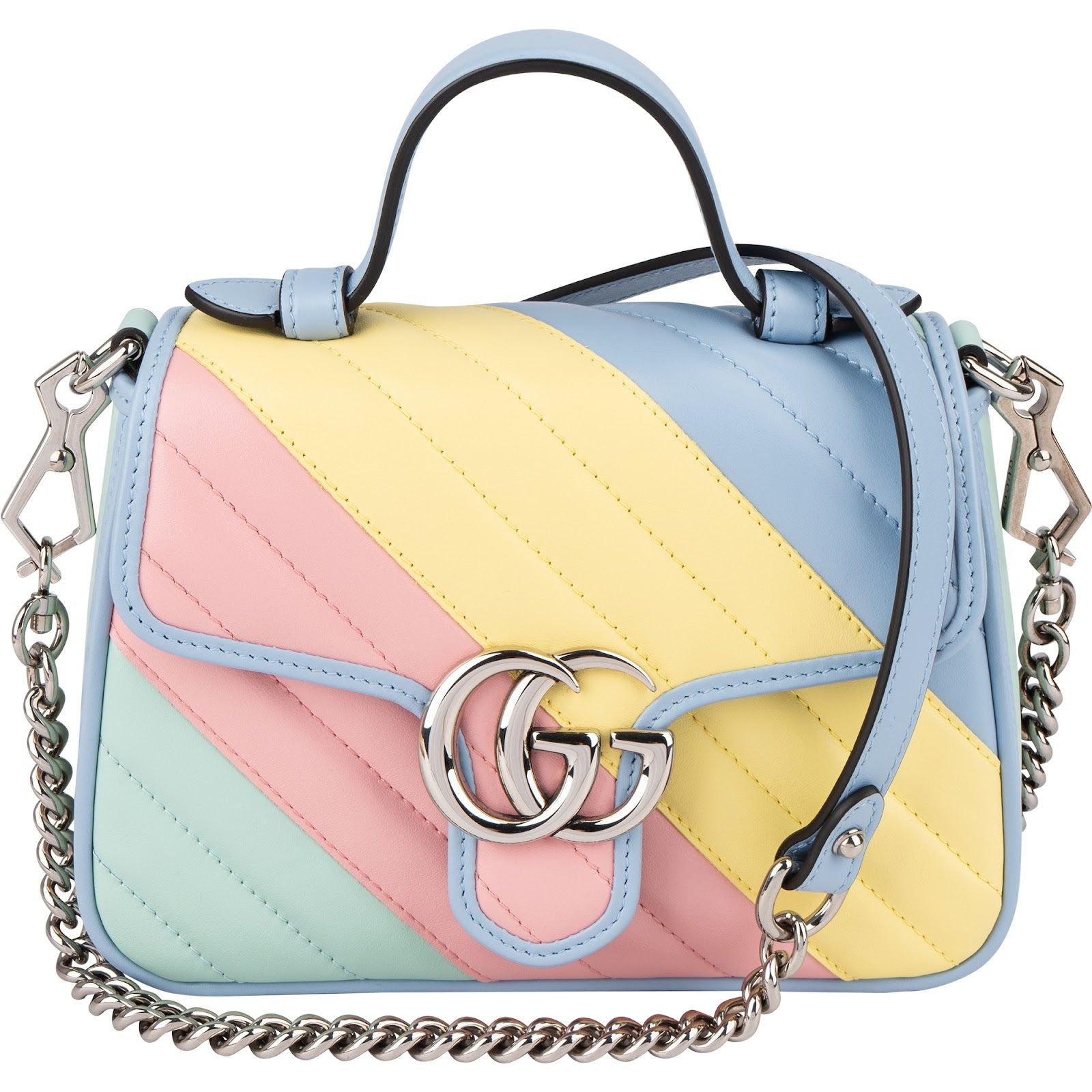 Gucci - GG Marmont Mini Top Handle Crossbody Bag