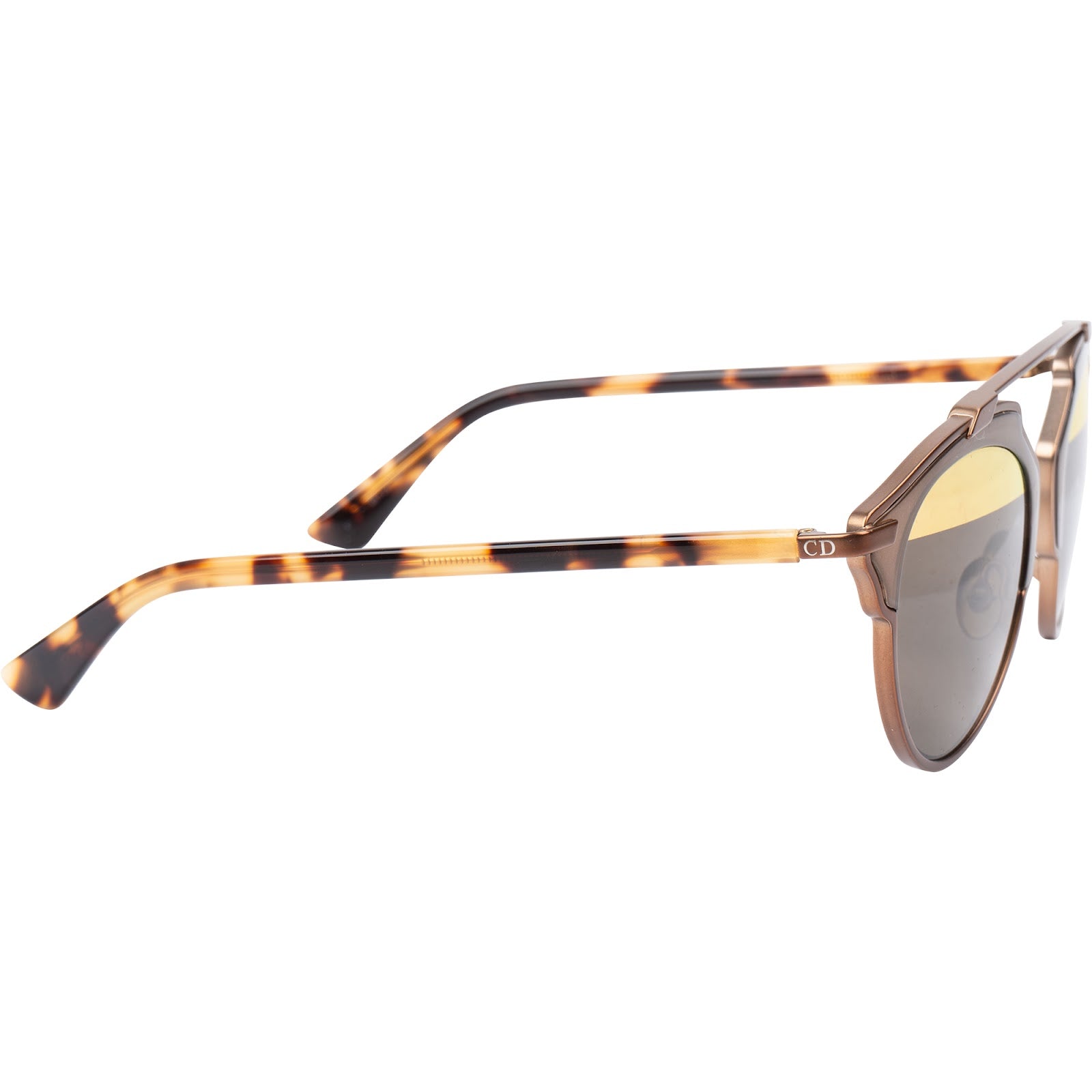Christian Dior – Zonnebril in So Real Brown &amp; luipaardprint