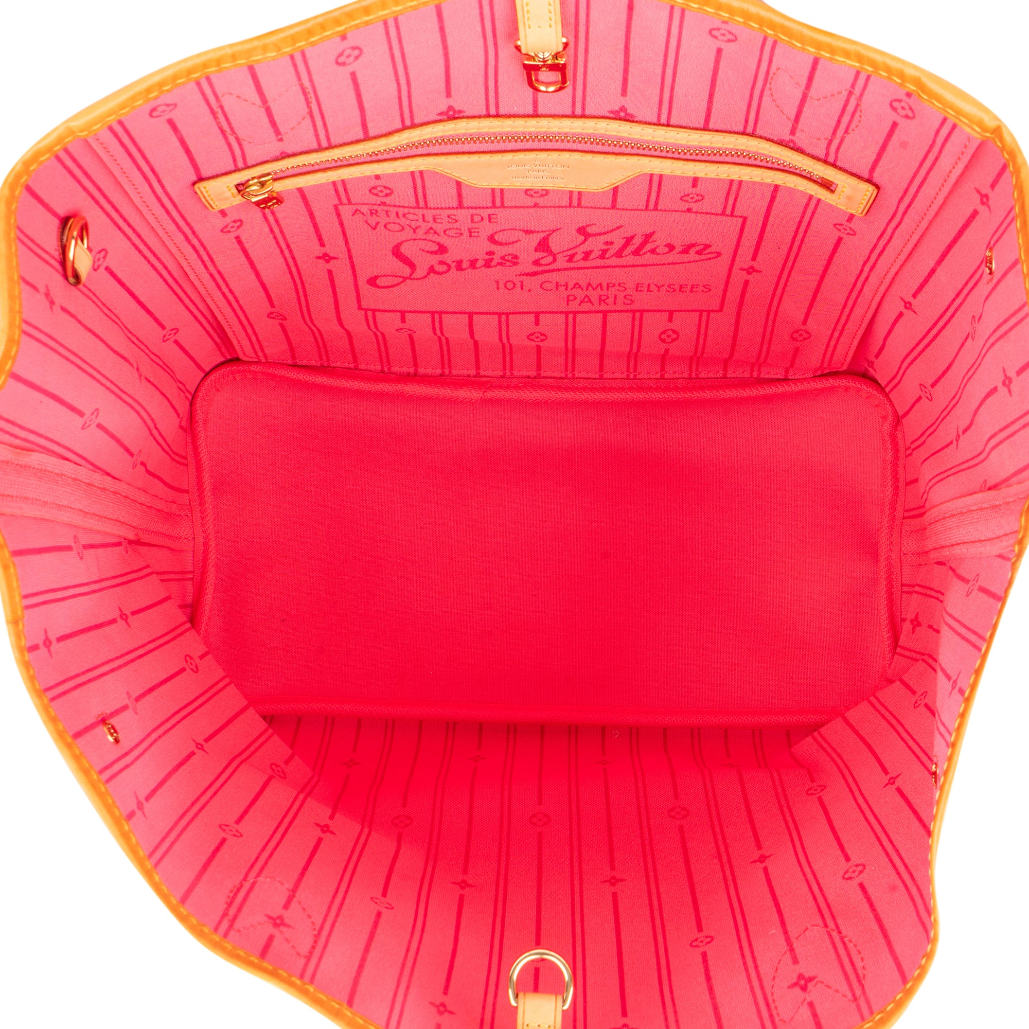 Louis Vuitton Limited Roses By Stephen Sprouse Neverfull MM Shopper