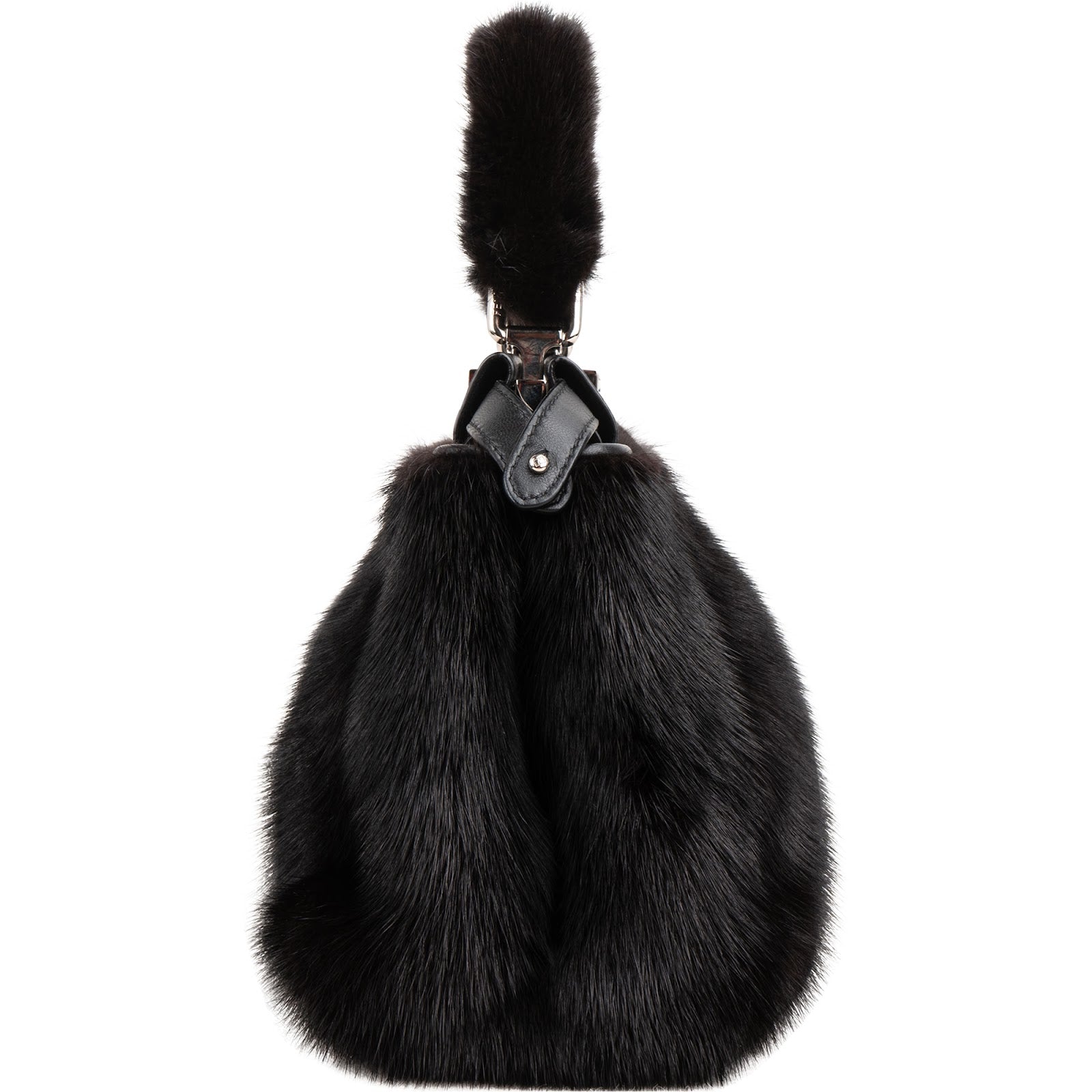 Fendi – Peekaboo Small Handbag (Fendi x Kingsley Fur Special Order „A")