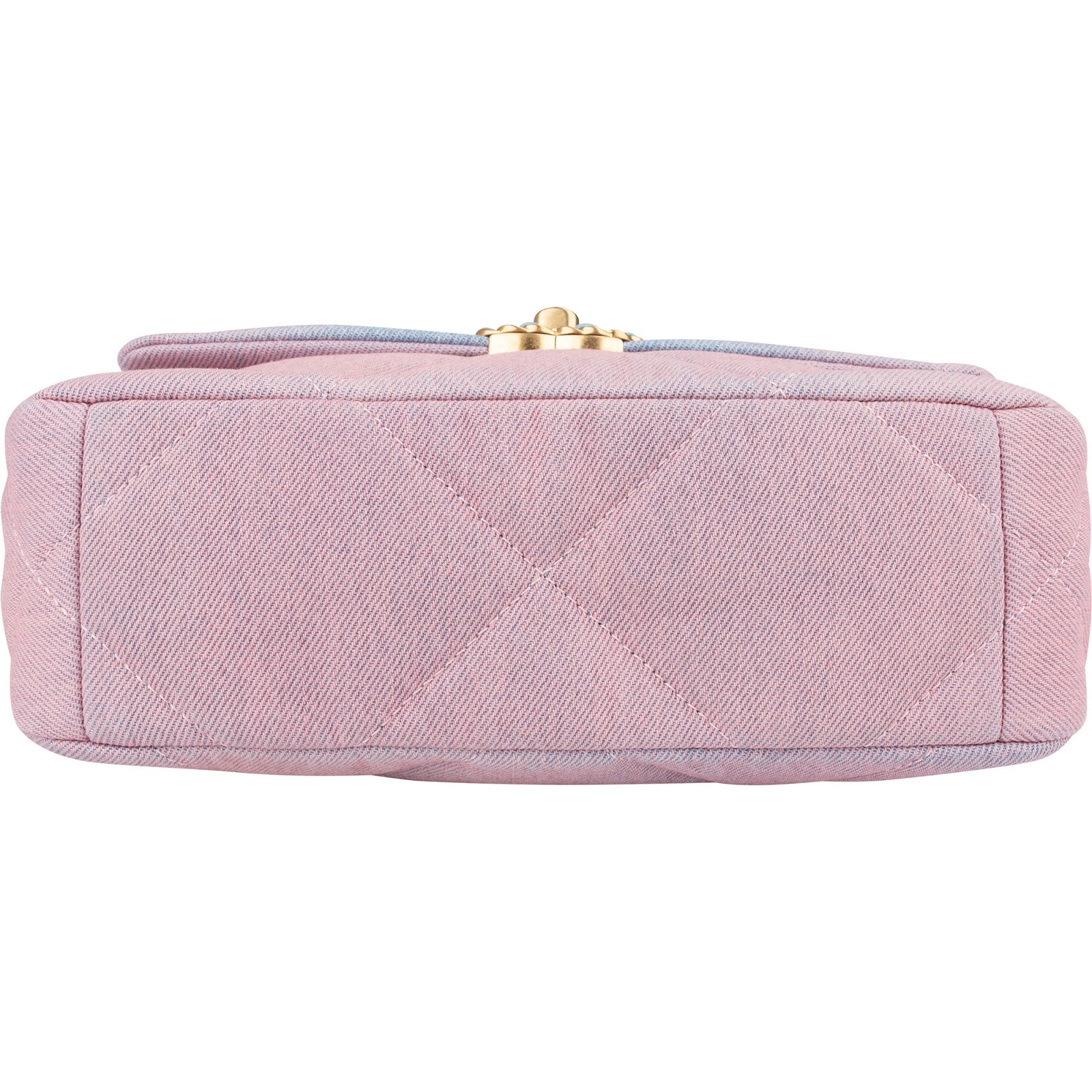 Chanel - 19 Quilted Denim Sky Ombre Crossbody Bag