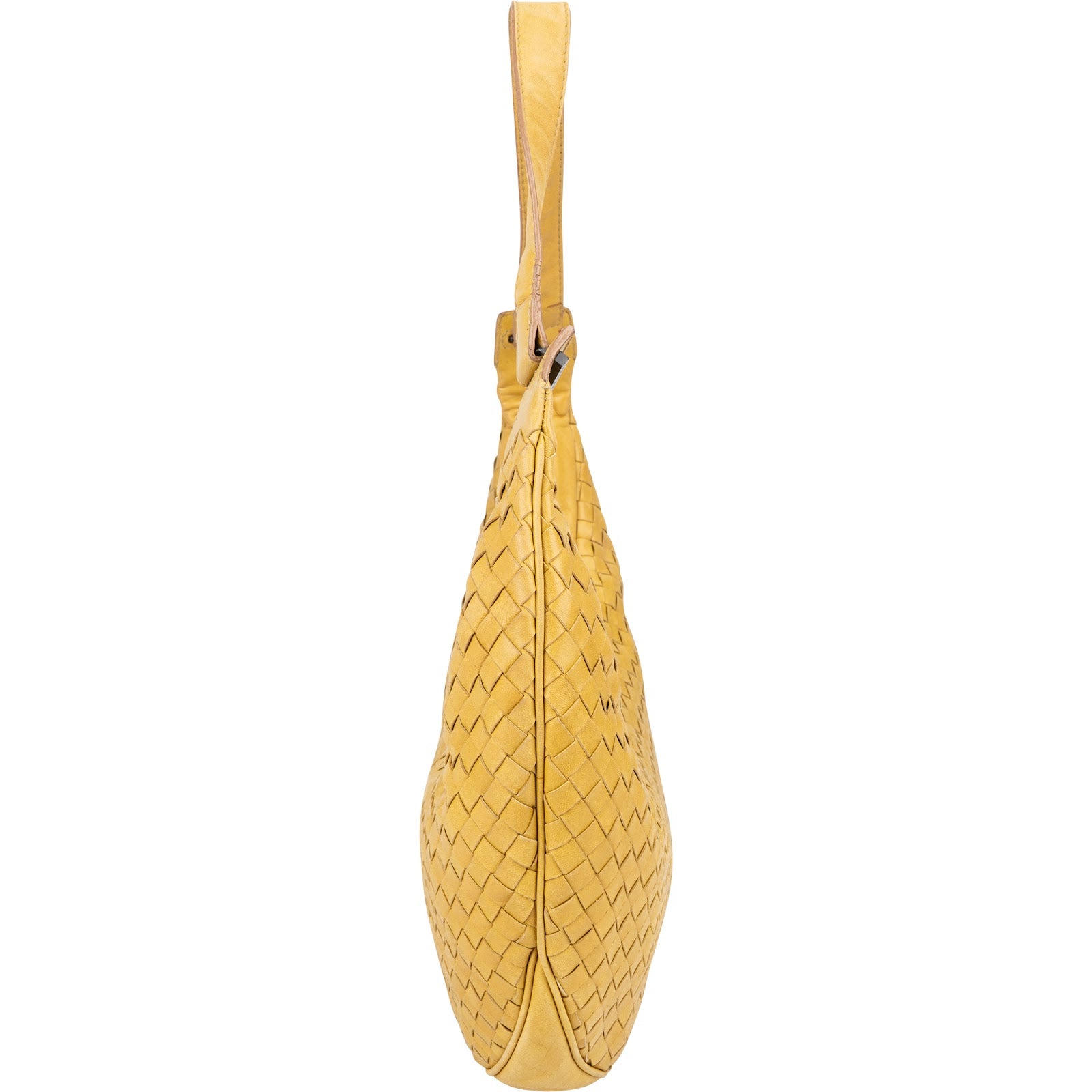 Bottega Veneta Intrecciato Leather Crescent Hobo Shoulder Bag