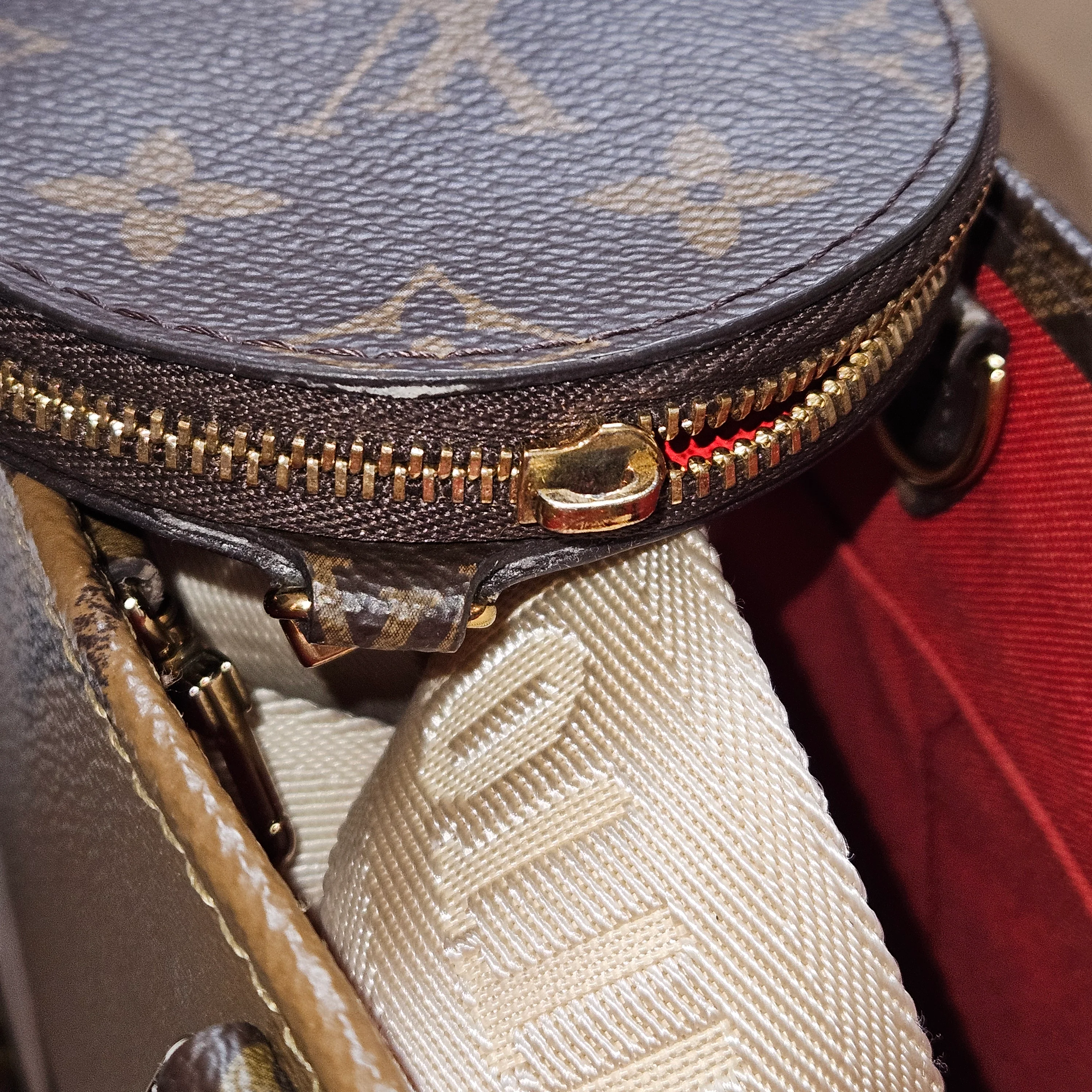 Louis Vuitton Monogram Reverse Canvas OnTheGo PM Handbag