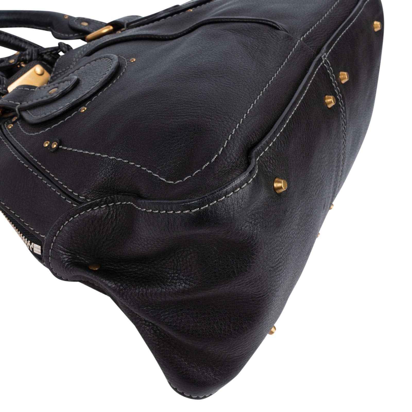 Chloé Leather Paddington Bowling Handbag