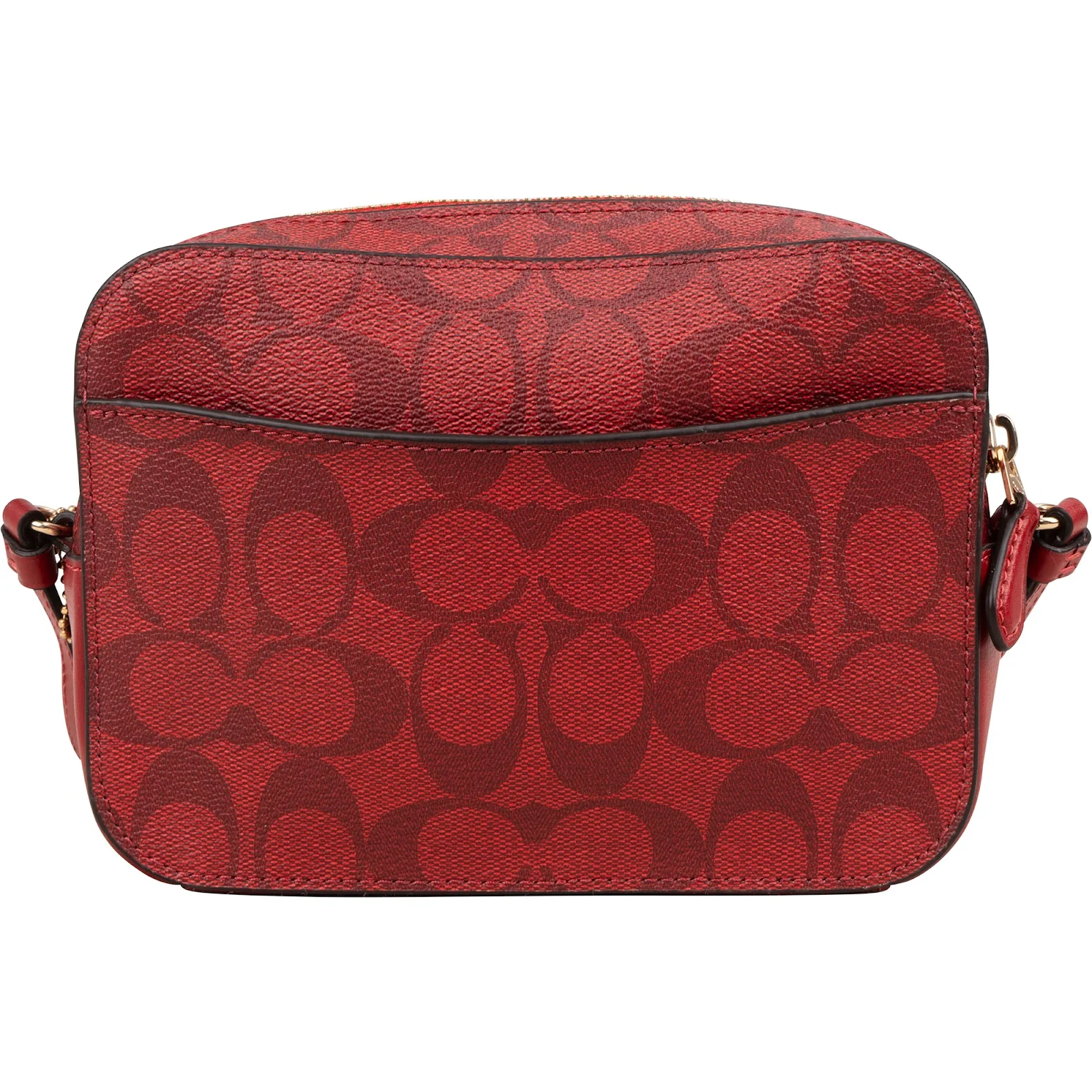 Coach Monogram Signature Camera Crossbody Bag