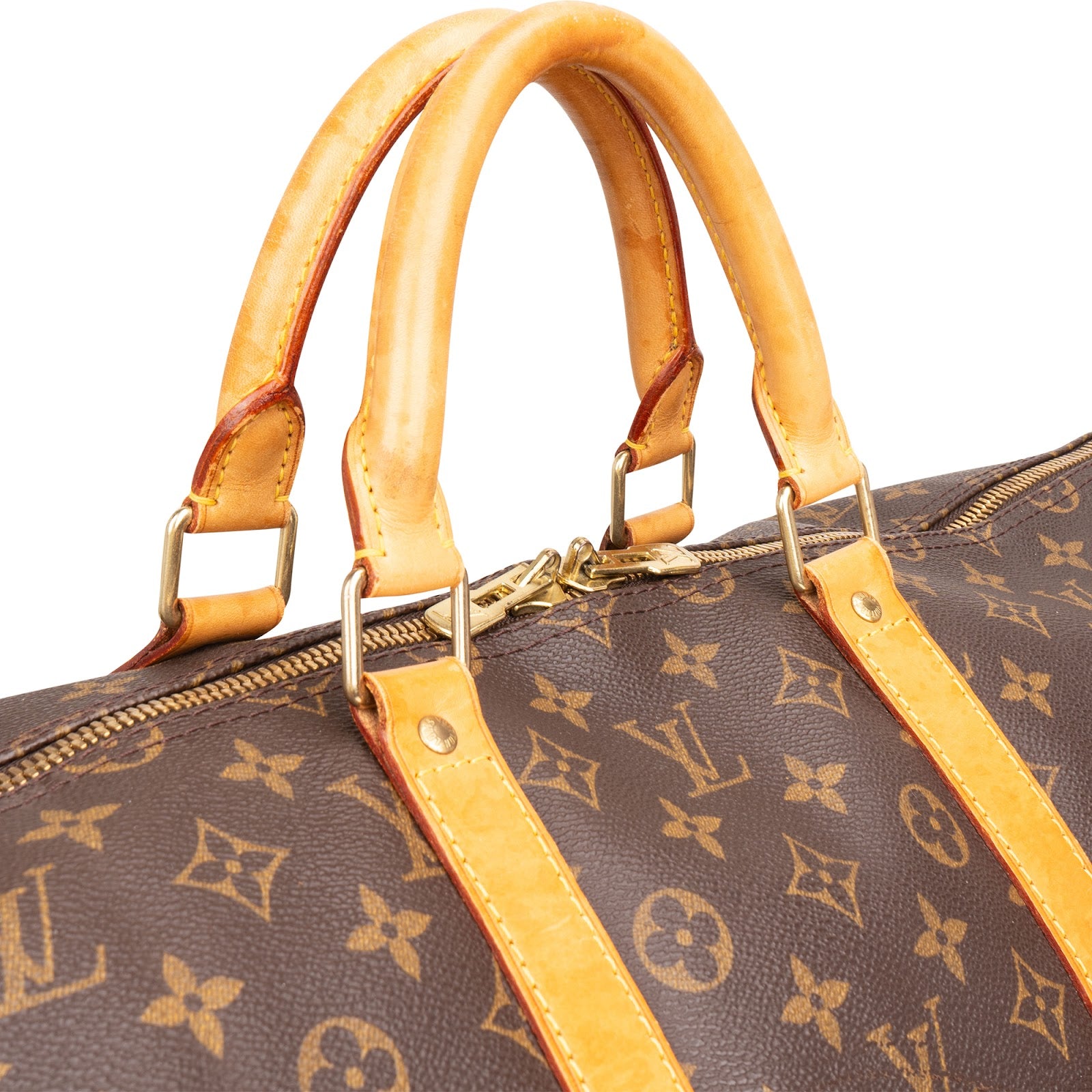 Louis Vuitton Monogram Canvas Keepall 55 Bandoulière Reisetasche