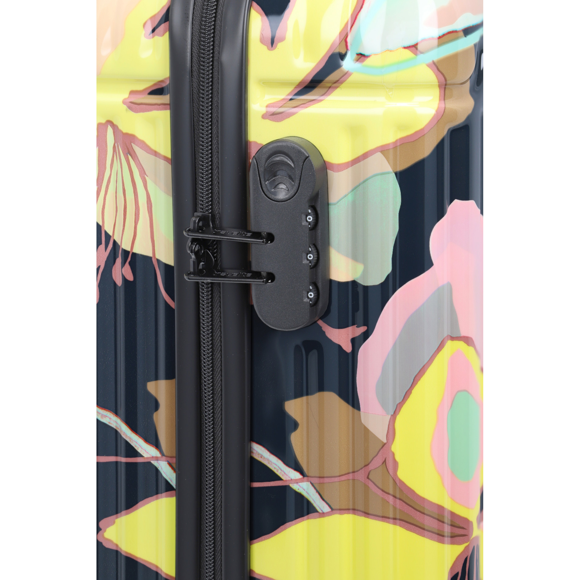 CRUISE Bordtrolley S (55 cm) mit 4 Rollen - Gelbe Orchidee