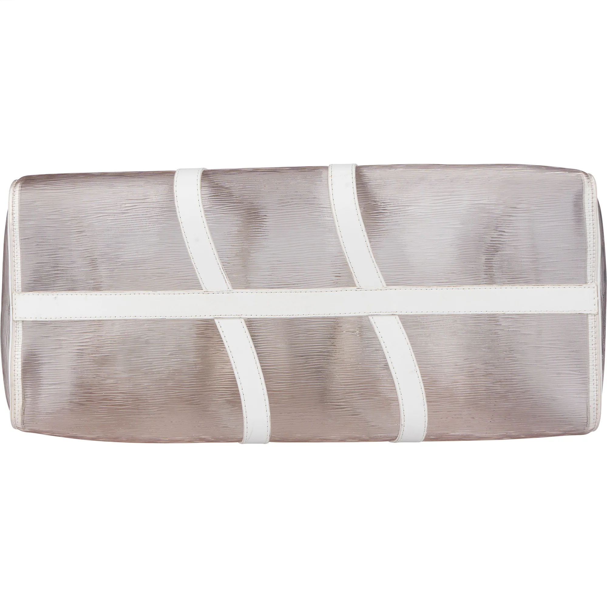 Louis Vuitton Transparent Wavy Epi Keepall 50 Bandouliere