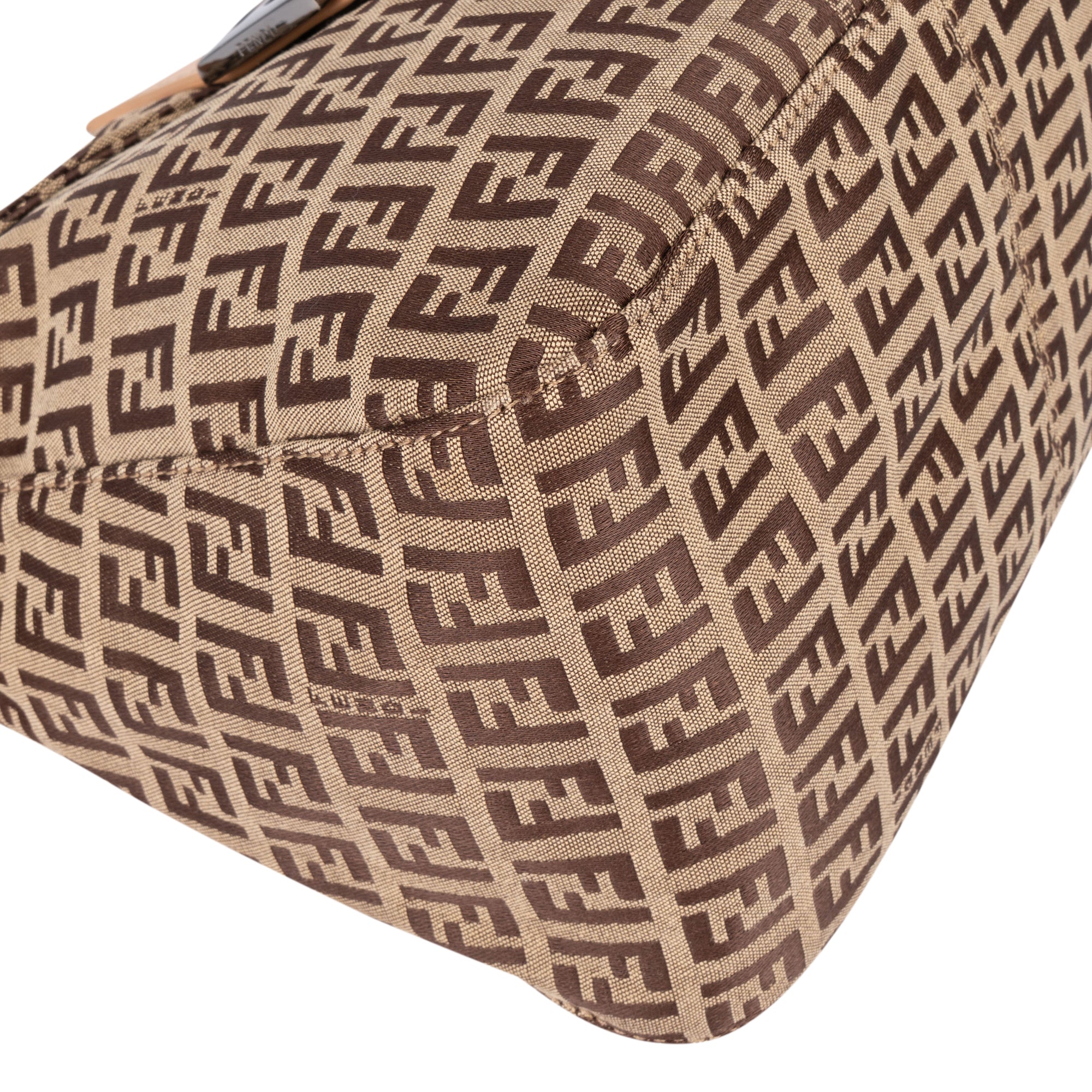 Fendi FF Monogram Baguette Handbag