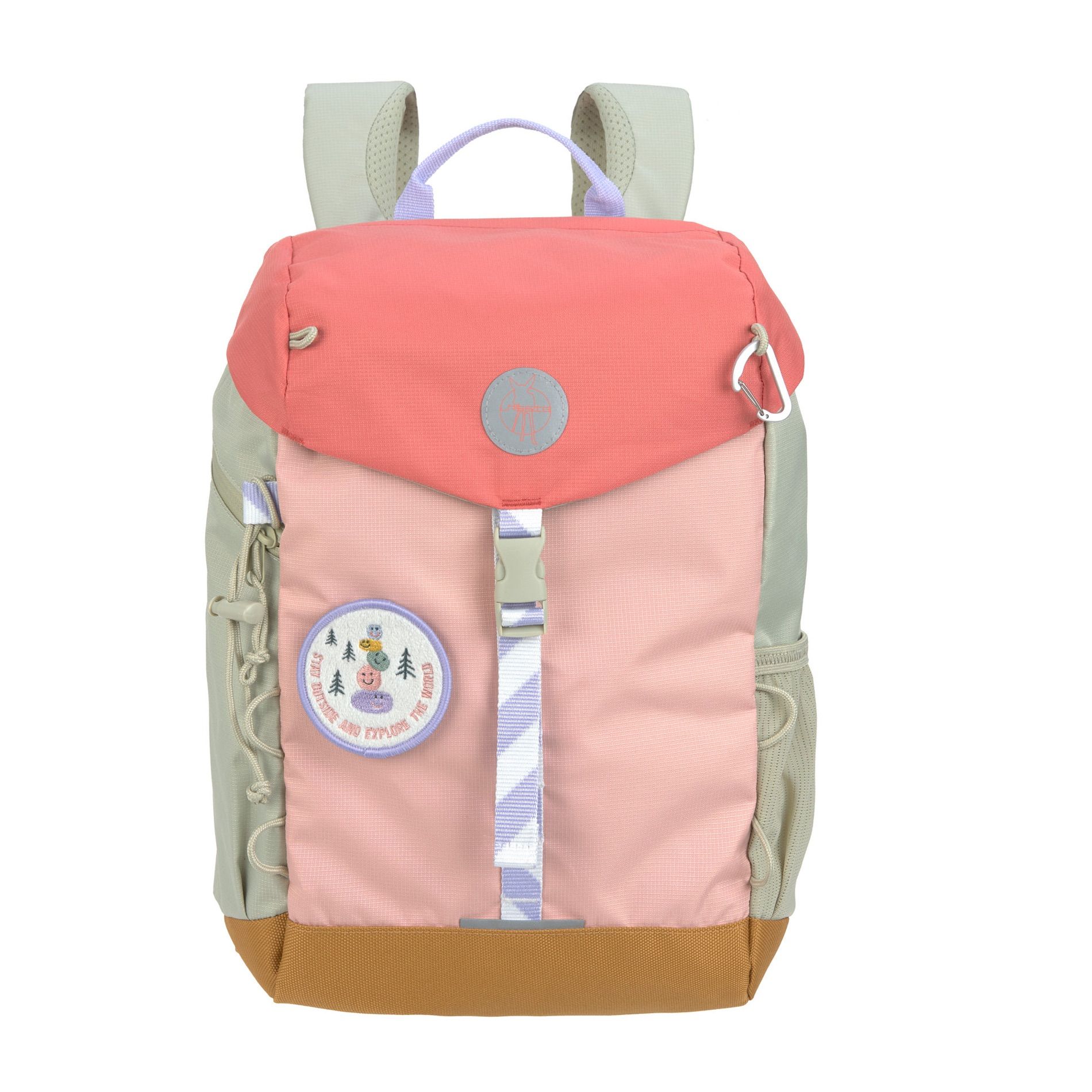 Big Outdoor Backpack Sunny Explorer - rose/pink