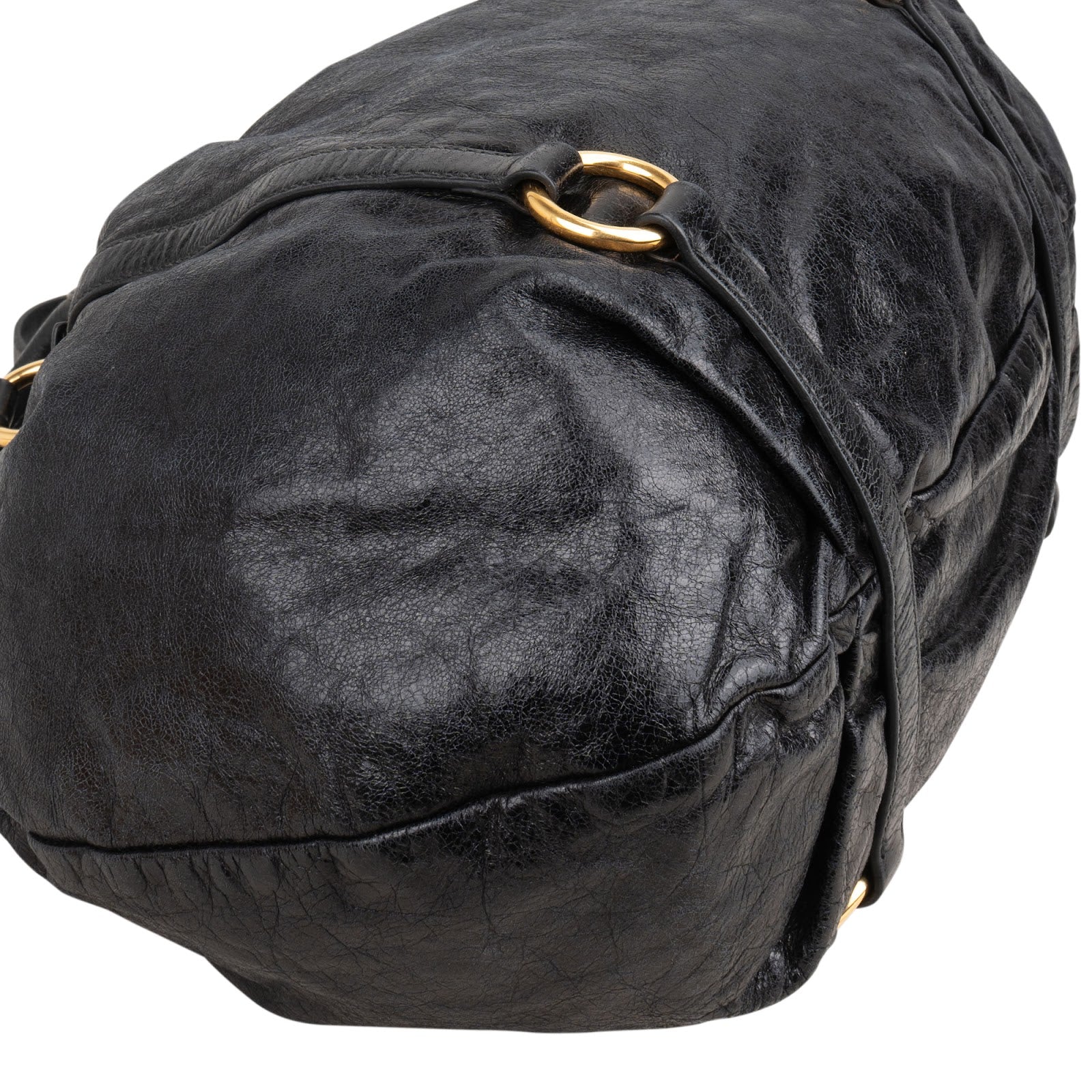 Miu Miu – Vitello Lux Satchel schoudertas