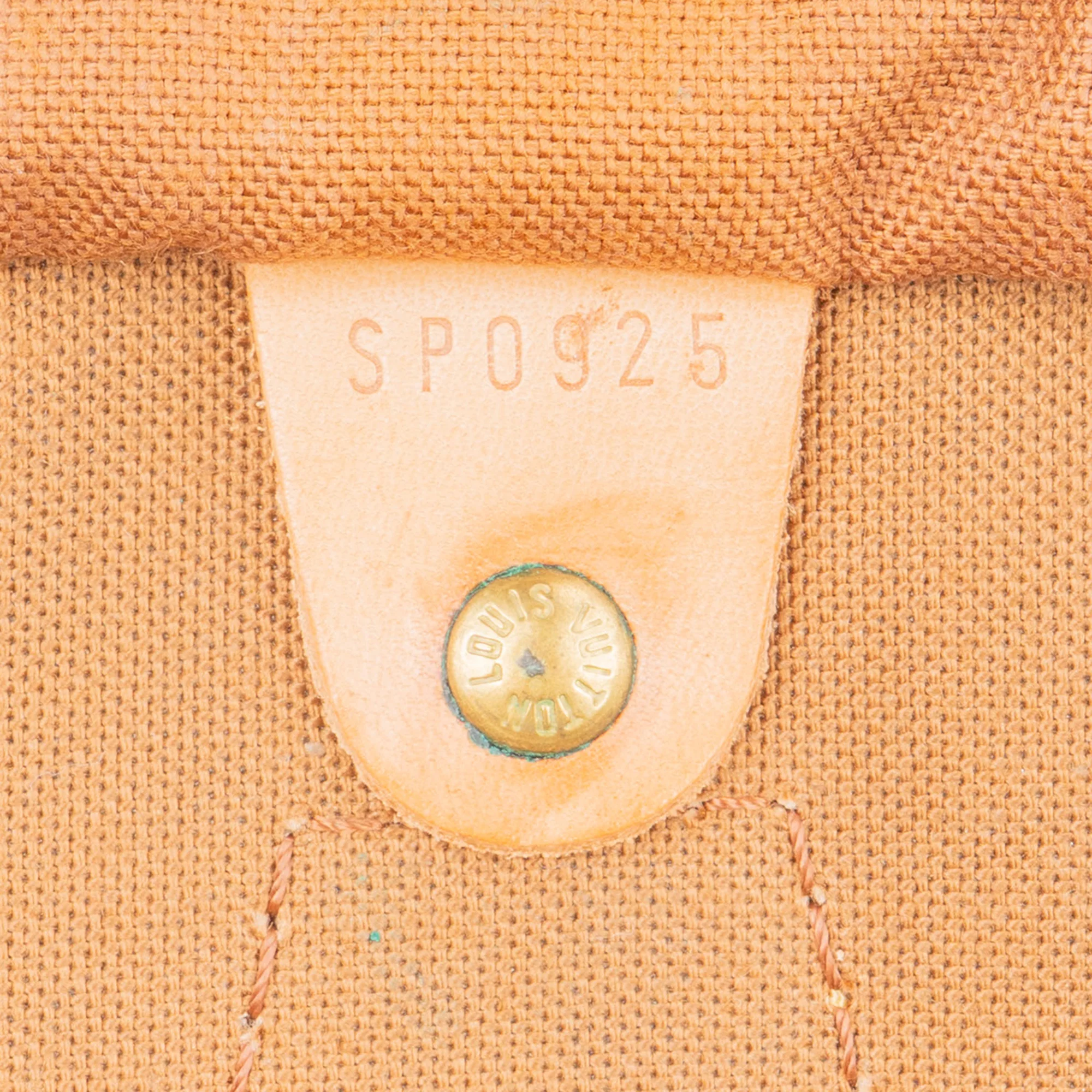 Louis Vuitton Canvas Monogram Speedy 35 Boston Bag