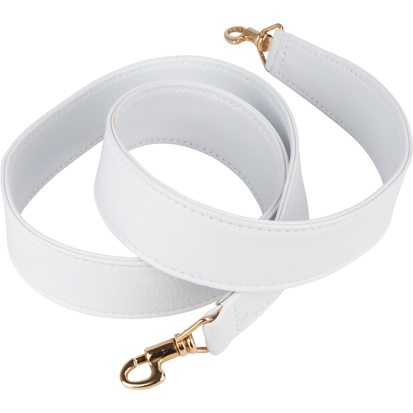 Gucci - White Leather Bags Strap