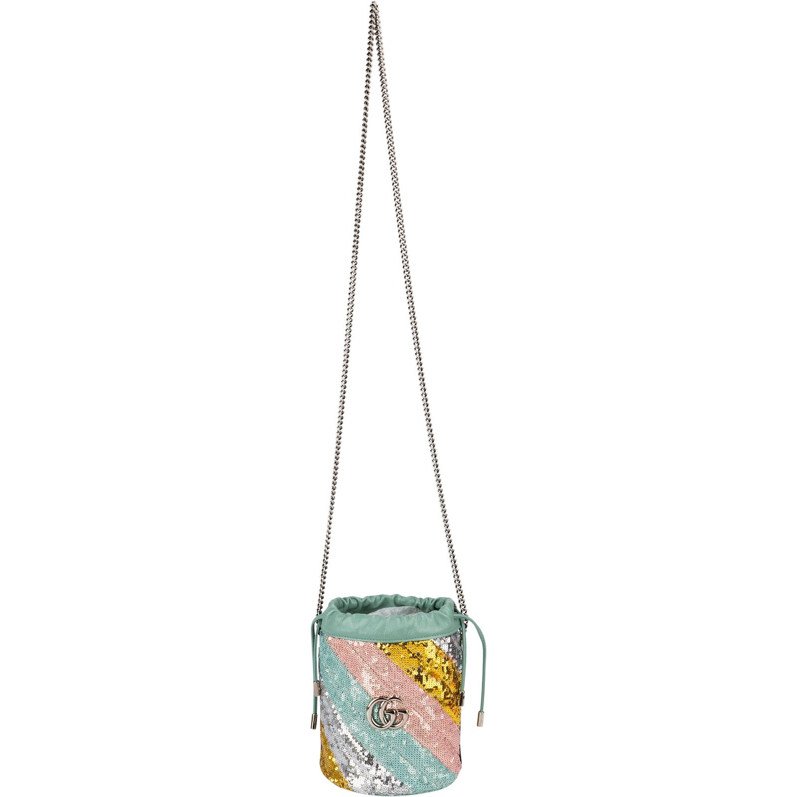 Gucci - Marmont GG Small Bucket Crossbody Bag