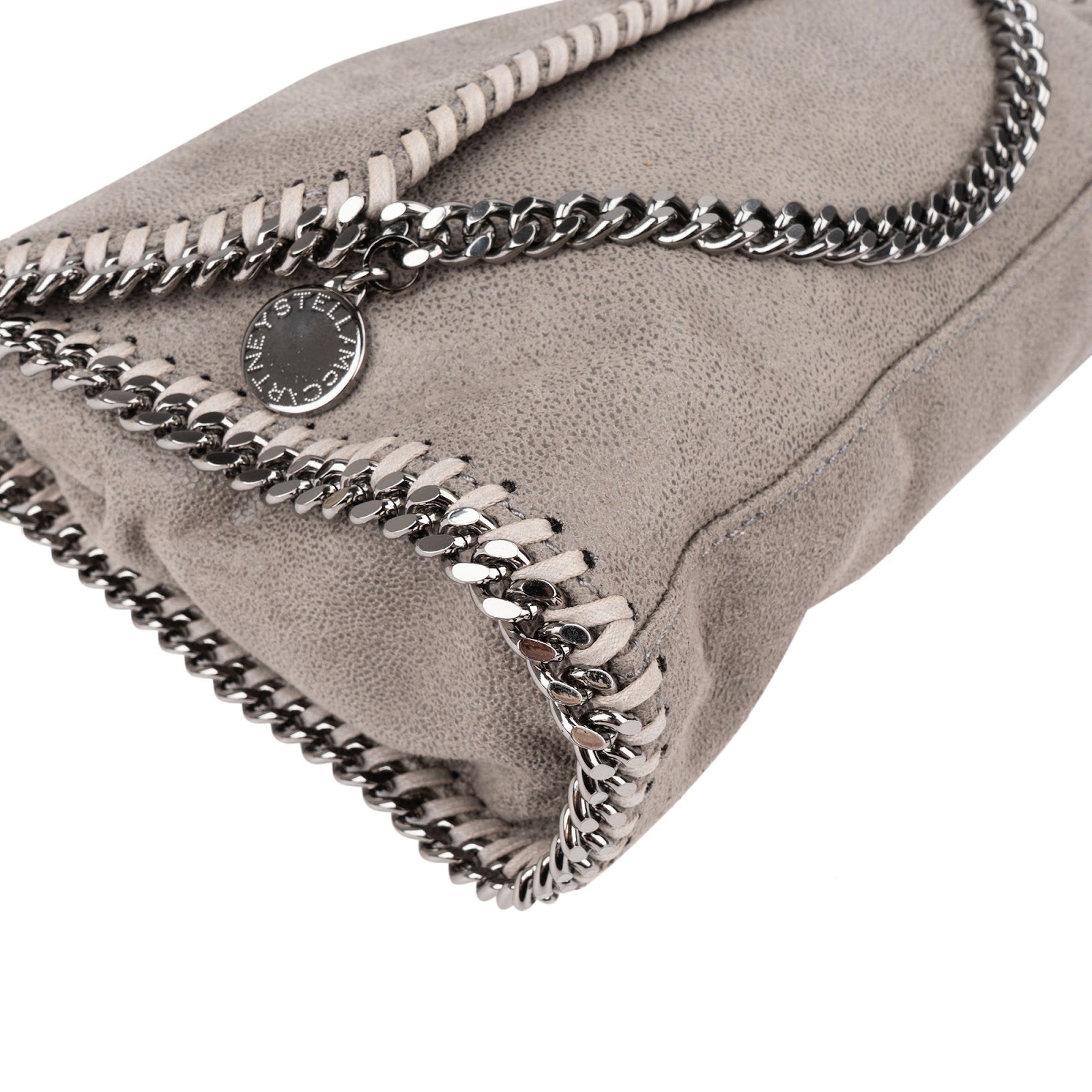Stella McCartney Shaggy Falabella Fold-Over Crossbody Bag