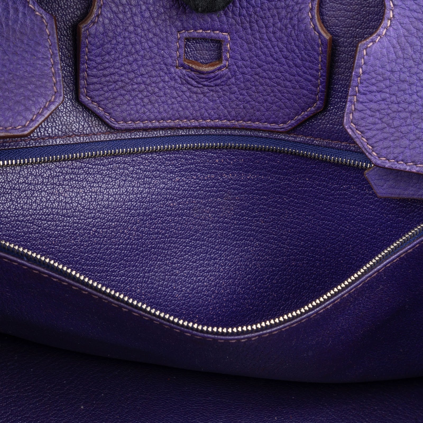 Hermès - Birkin 35 Iris Purple Handtasche