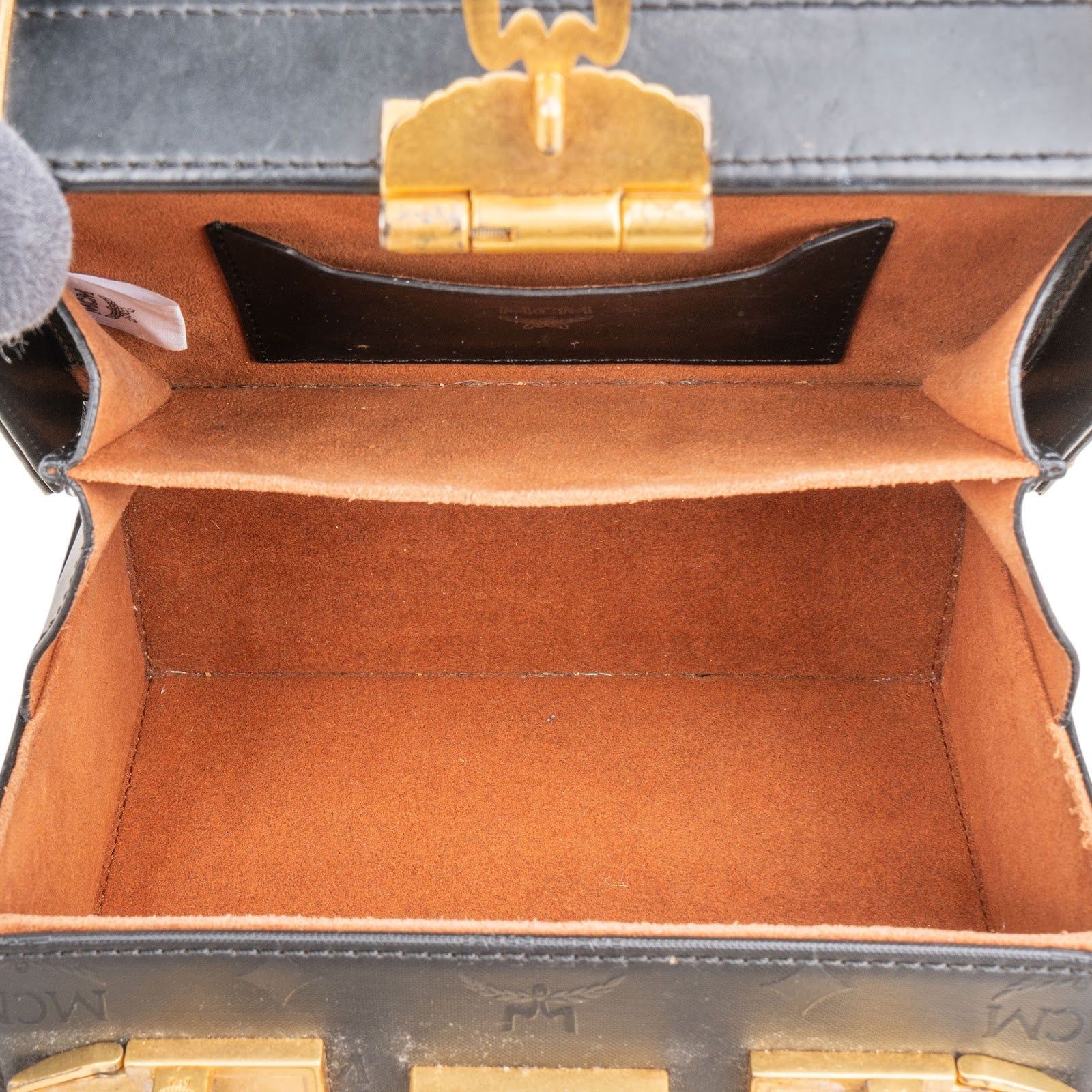 MCM - Kleine, met studs versierde make-upkoffer
