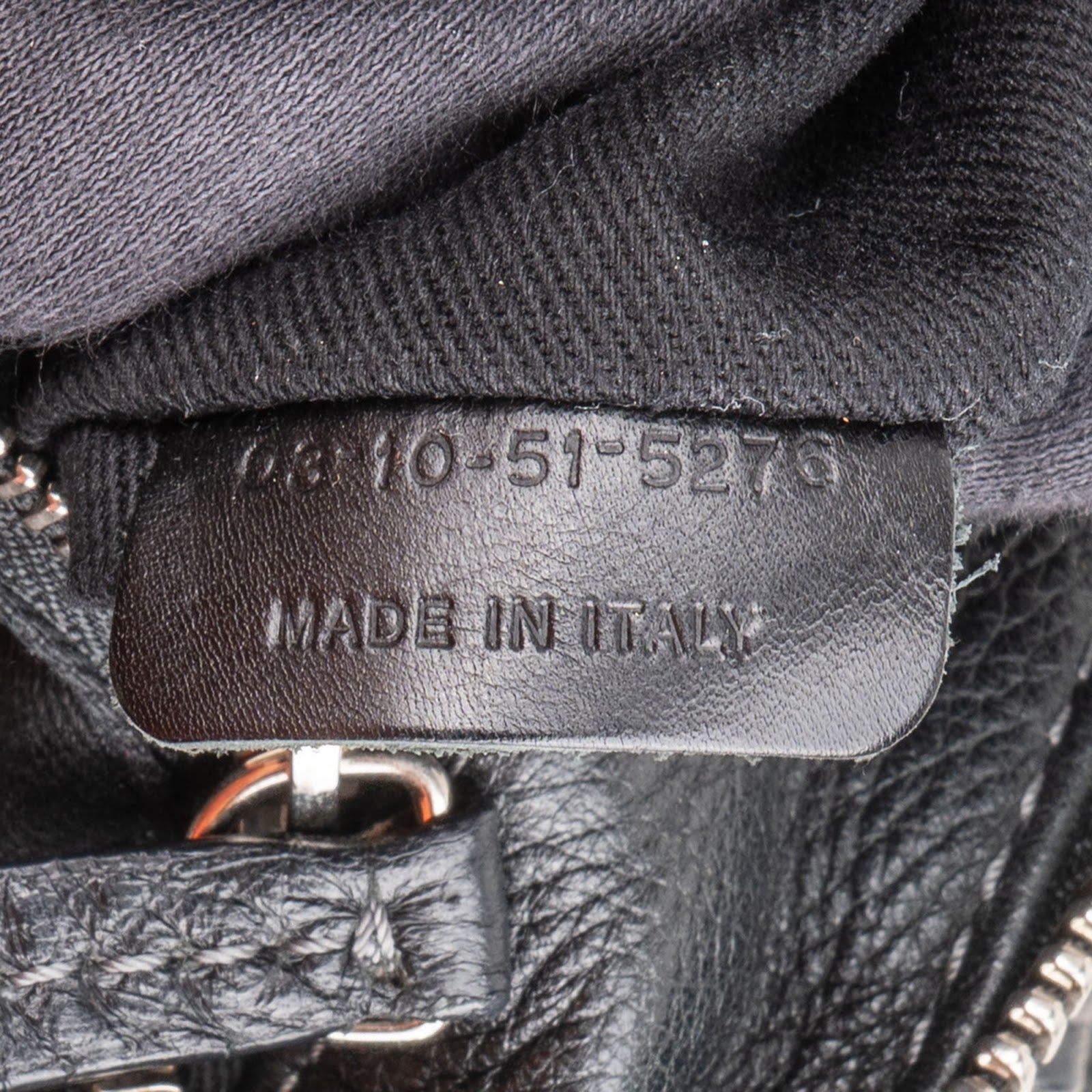 Chloé Black Leather Paddington Satchel Handbag