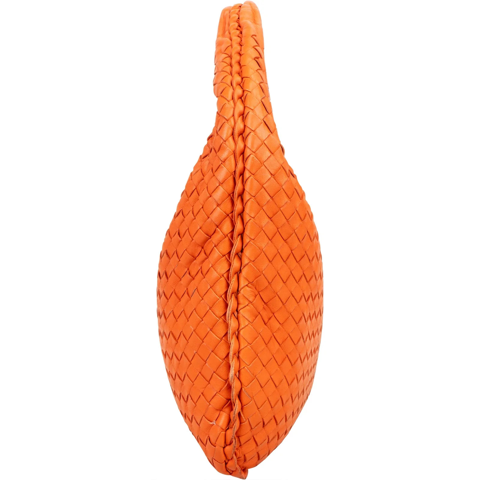 Bottega Veneta Intrecciato Leather Belly Hobo Shoulder Bag