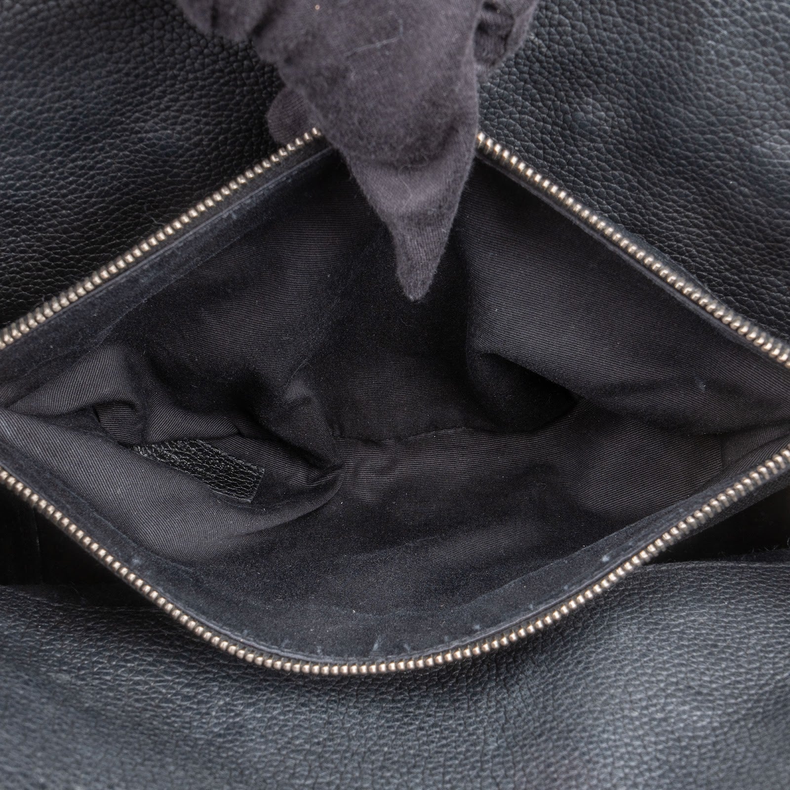 Saint Laurent Grained Leather Sac de Jour Handbag