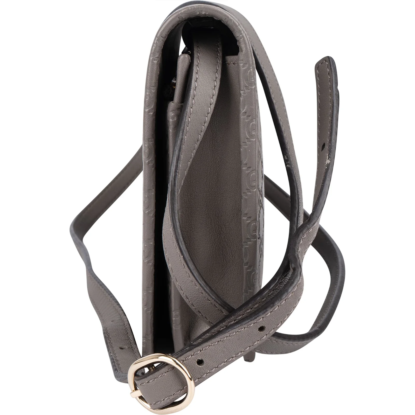 Gucci GG Microguccissima Leather Wallet On Chain Crossbody Bag