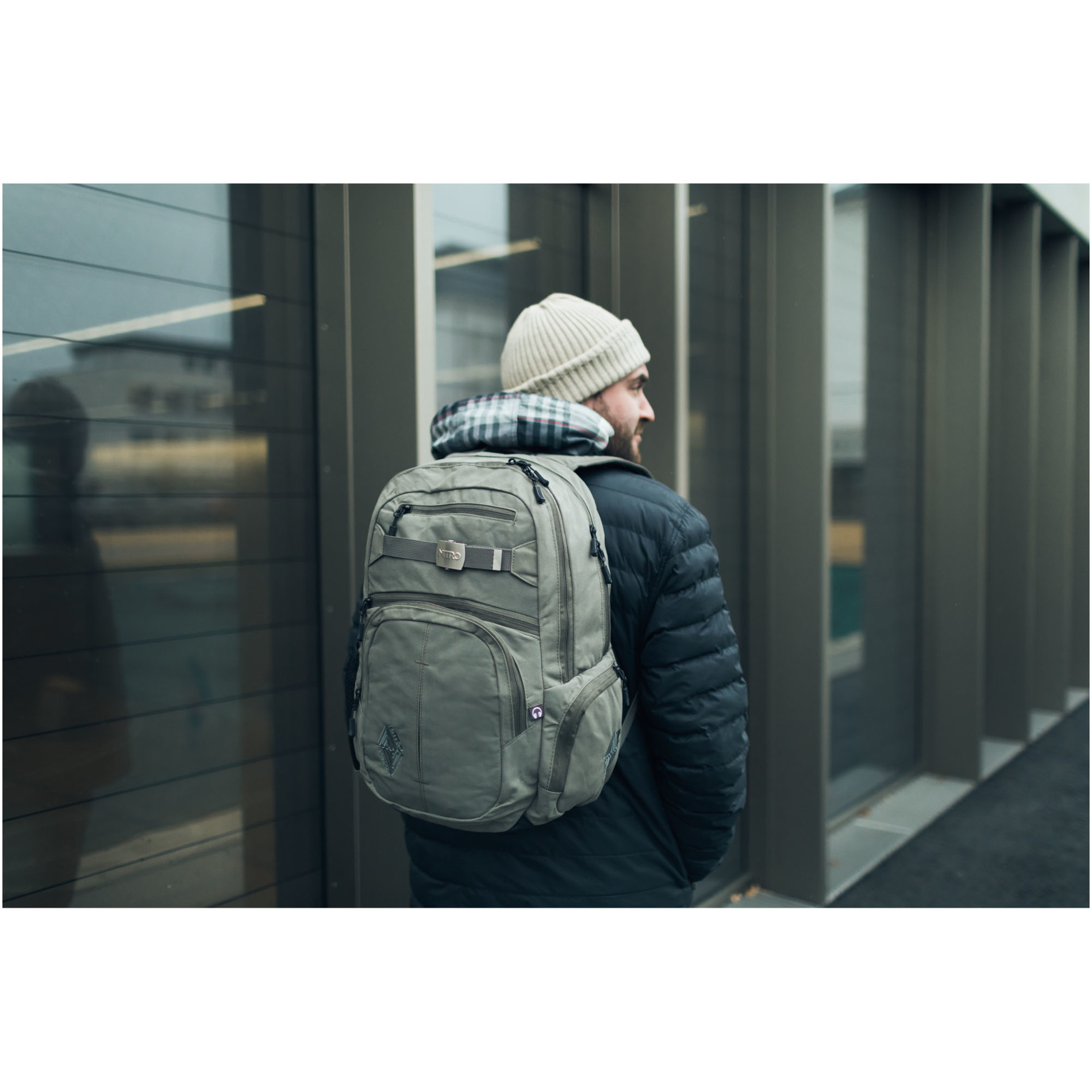 Rucksack HERO - Waxed Lizard