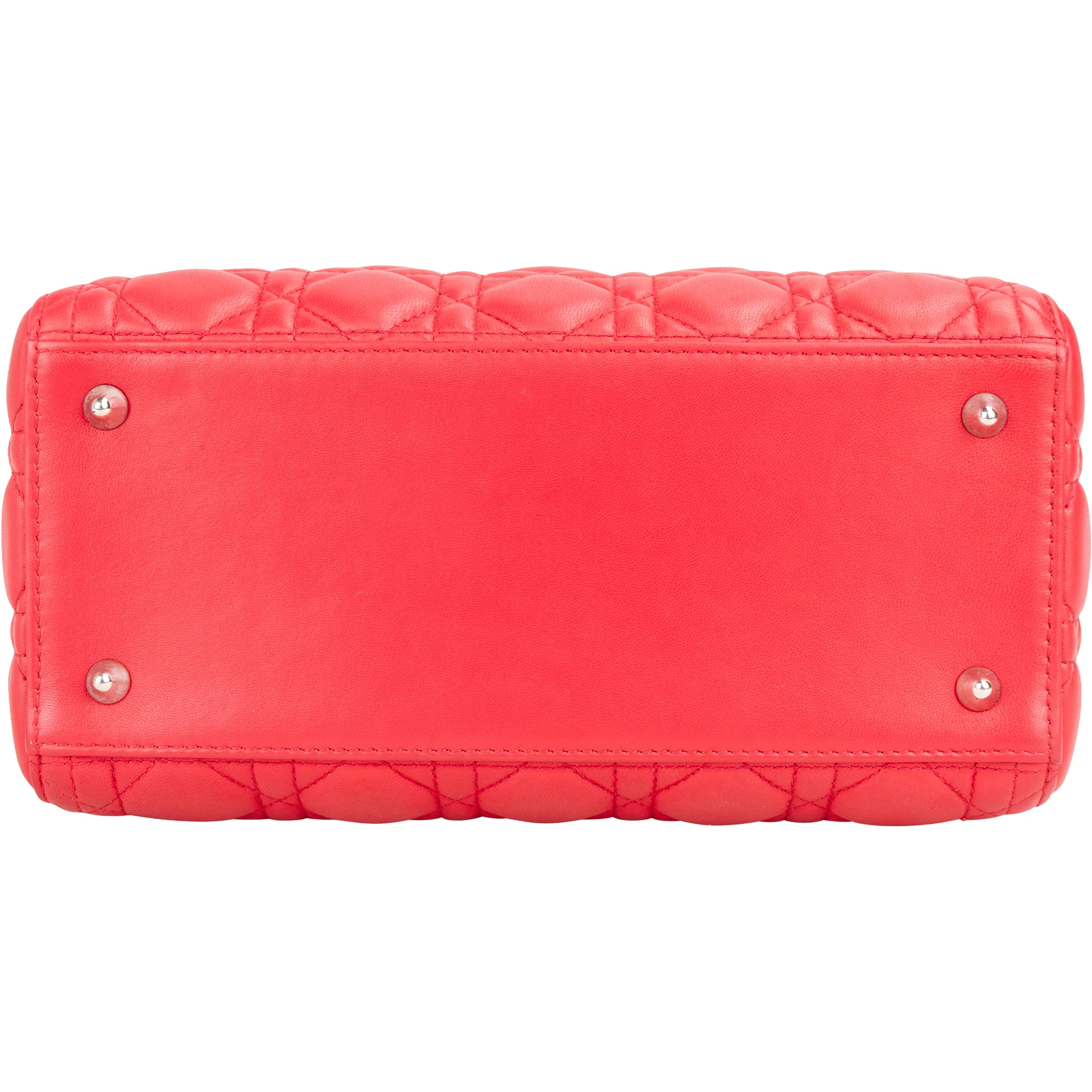 Christian Dior Quilted Leather Lady Dior Handbag