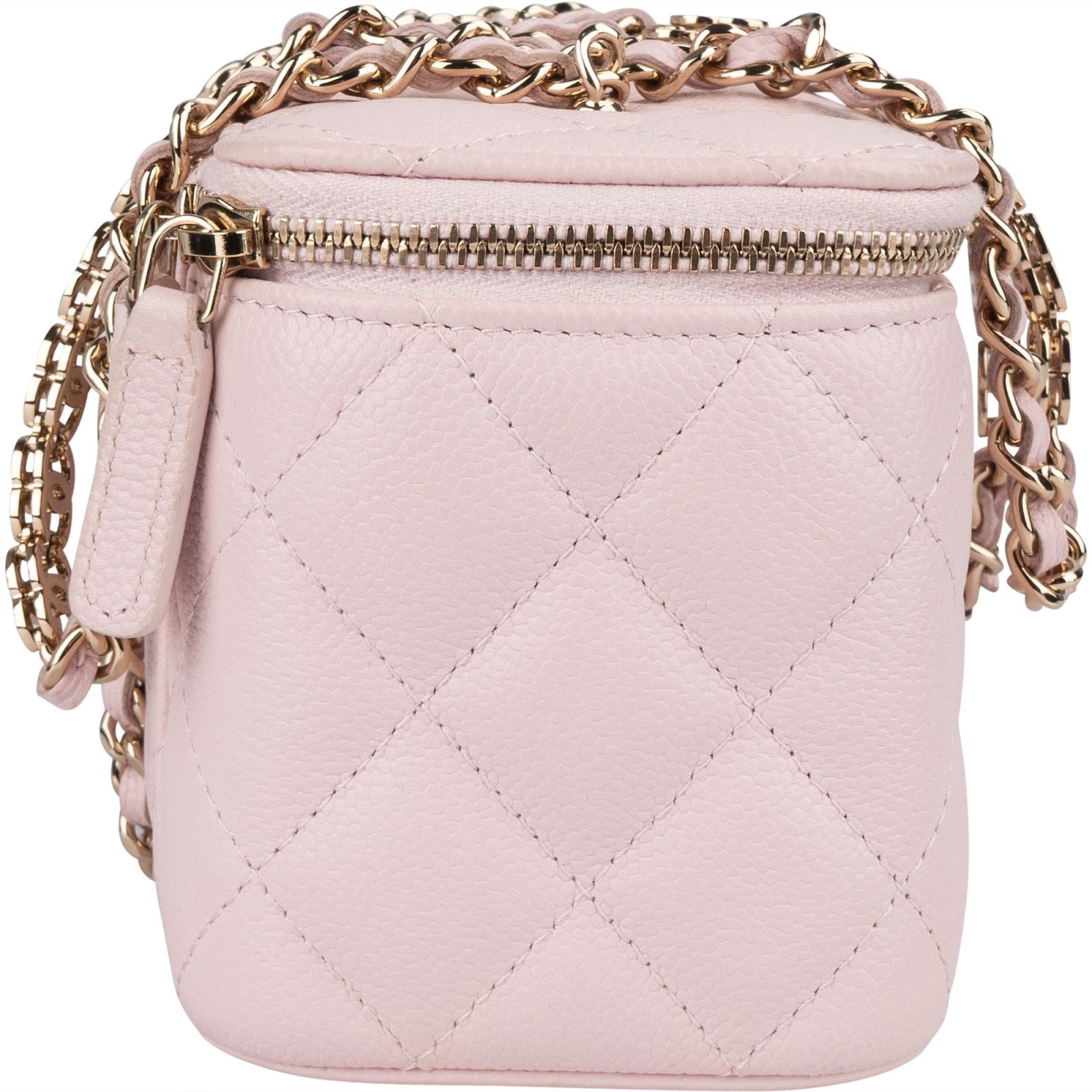 Chanel - Pink Vanity Case Crossbody Bag
