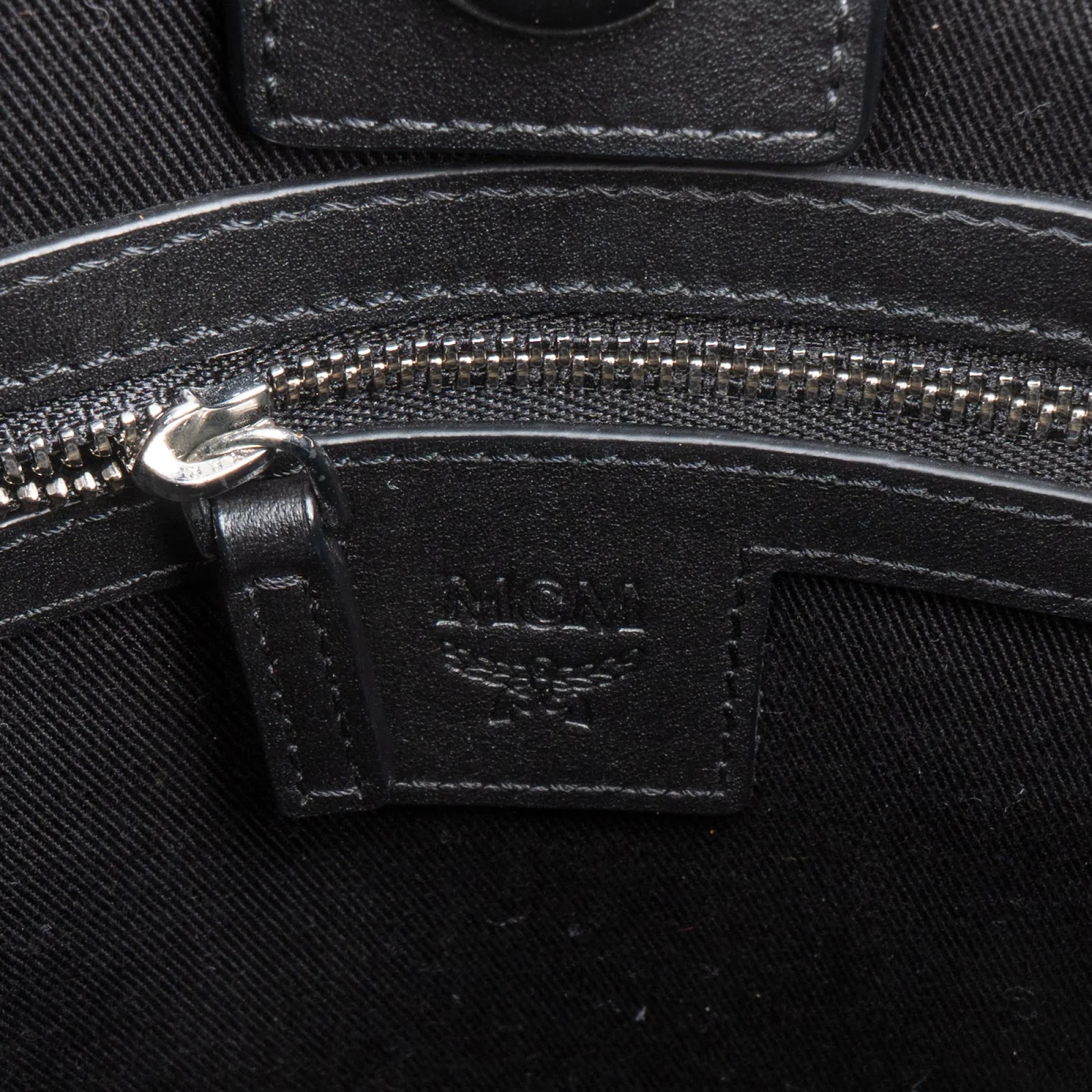 MCM Monogram Visetos Aren Mini Vertical Handbag