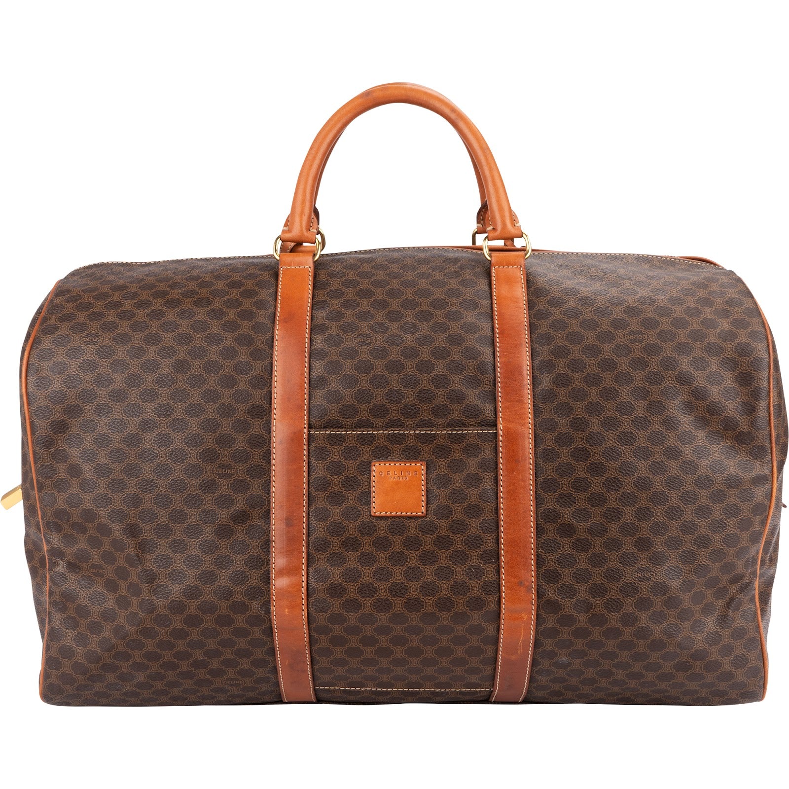 Celine Monorgam Macadam Canvas Boston 50 Reisetasche
