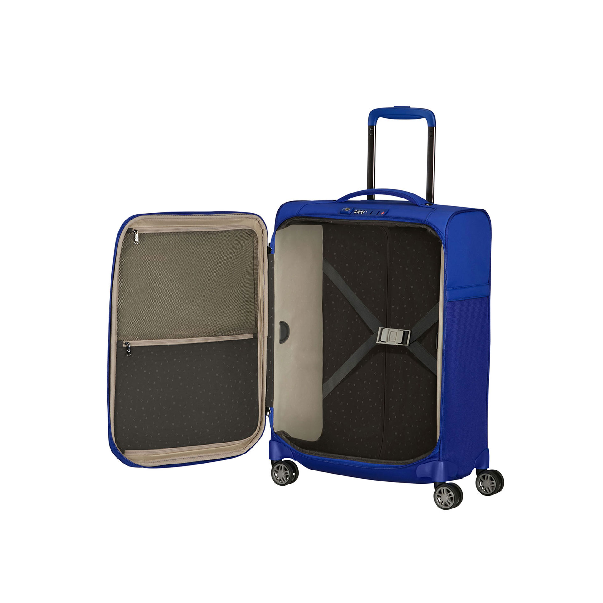 AIREA hand luggage 4 wheels 55cm STRICT - Nautical Blue