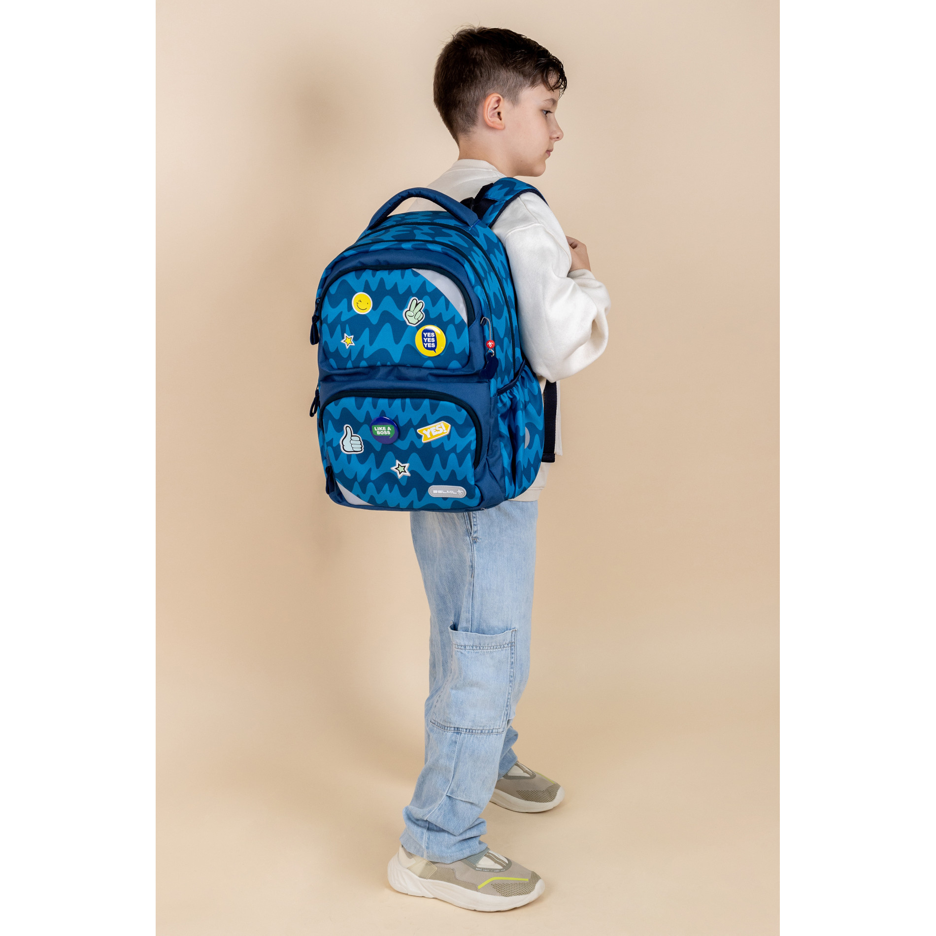 Maxi Pack Schulrucksack mit Brustgurt 2tlg. Set - Play