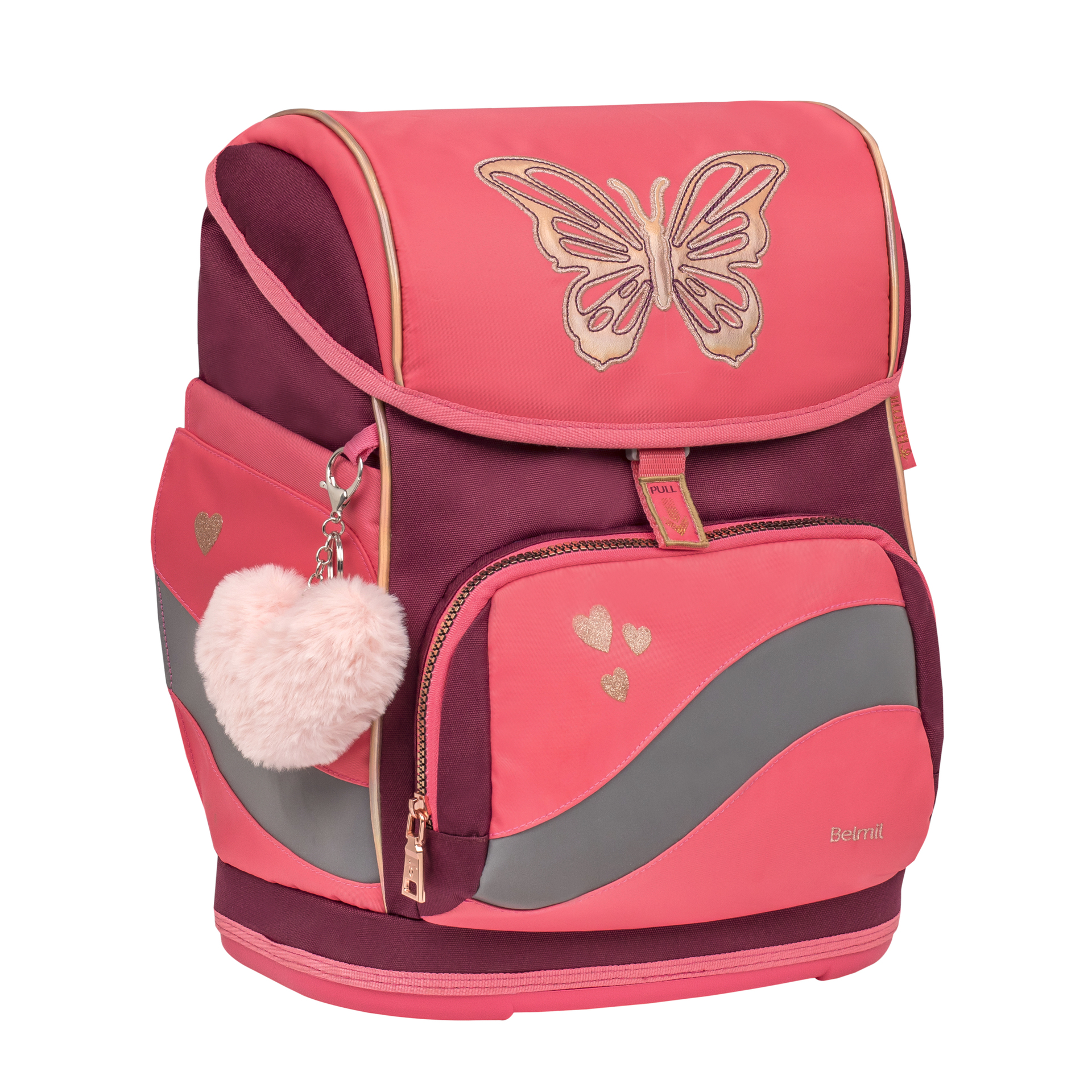 Smarty Plus Schulranzenset 5-teilig - Coral