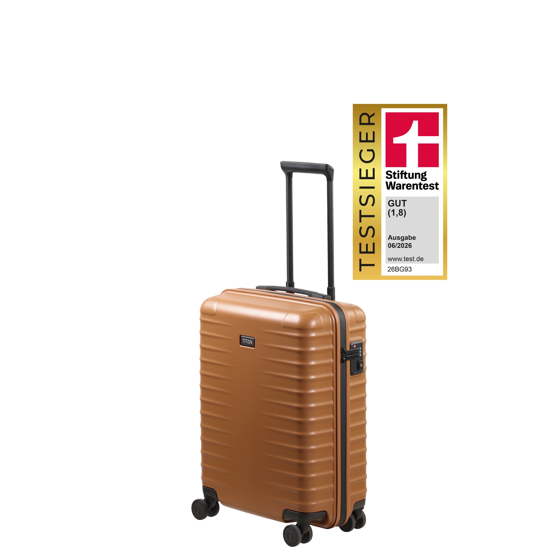 UPGRADE Handgepäck S20 (55 cm) - Canyon bronze