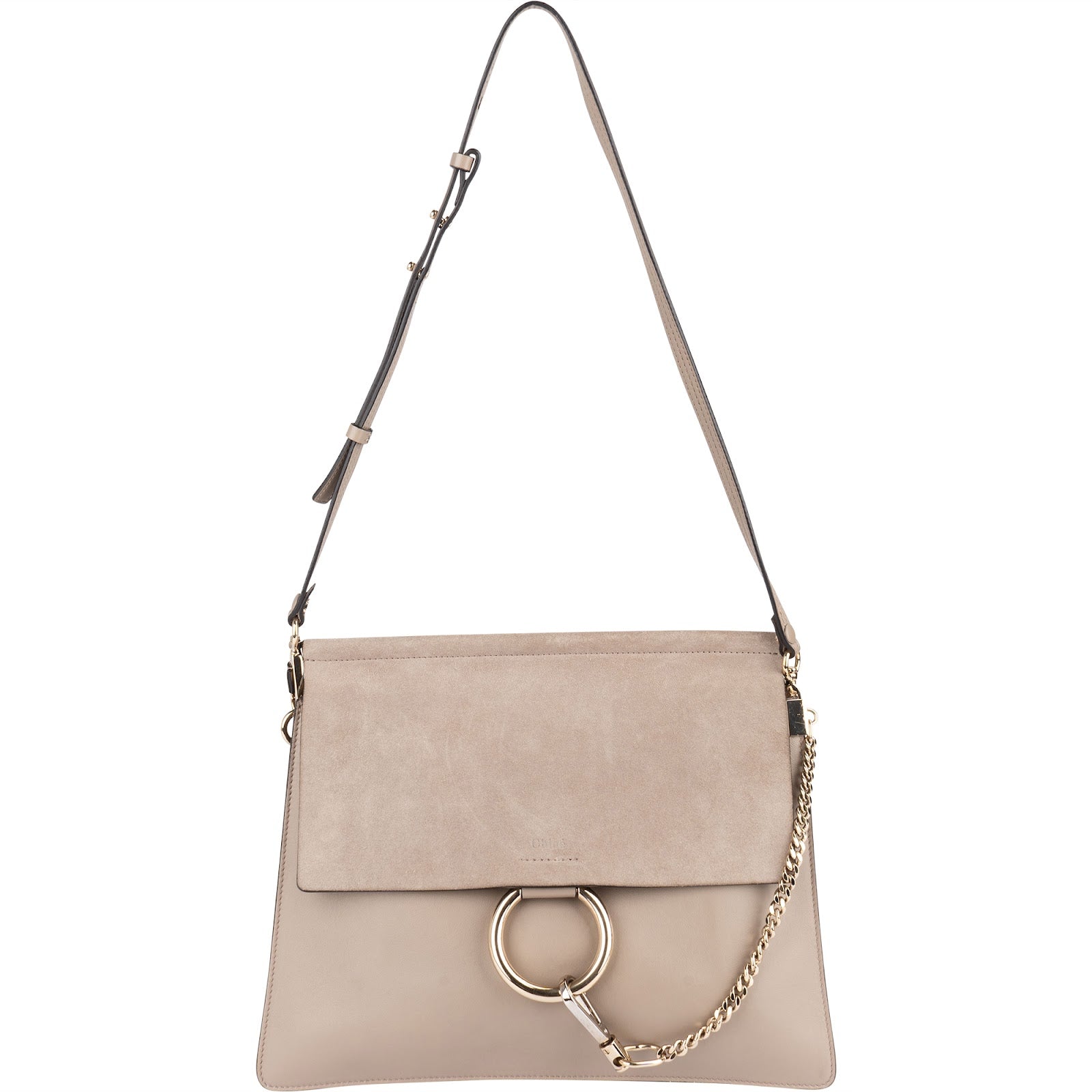 Chloé Suede Leather Faye Shoulder Crossbody Bag