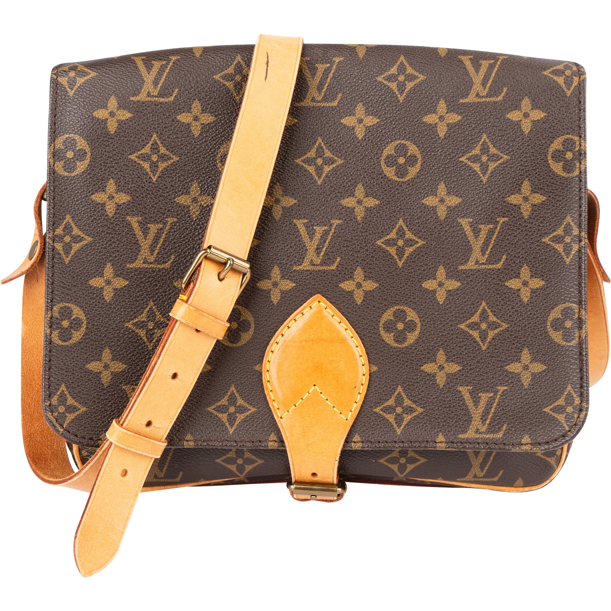 Louis Vuitton Monogram Canvas Cartouchiere GM Crossbody Bag