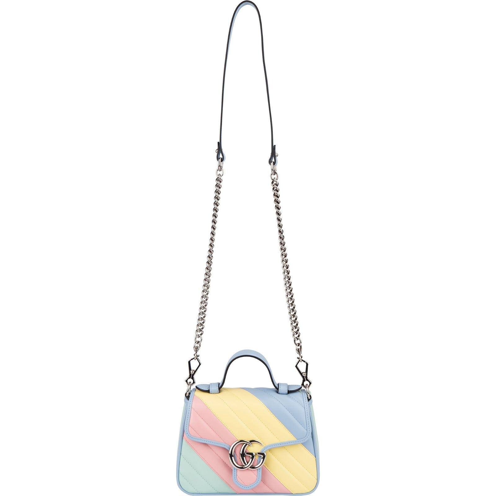 Gucci - GG Marmont Mini Top Handle Crossbody Bag