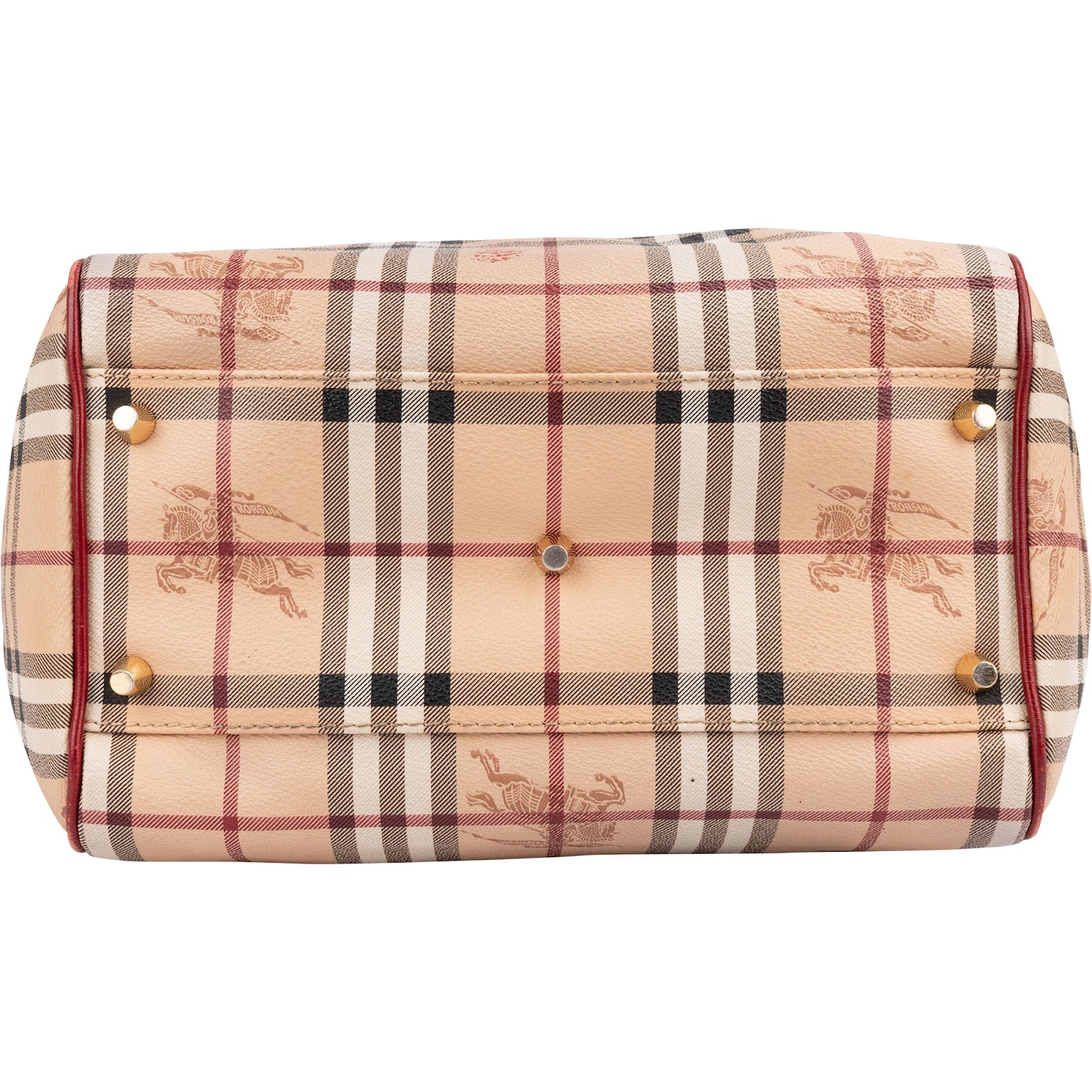 Burberry - Haymarket Check Hobo Schultertasche